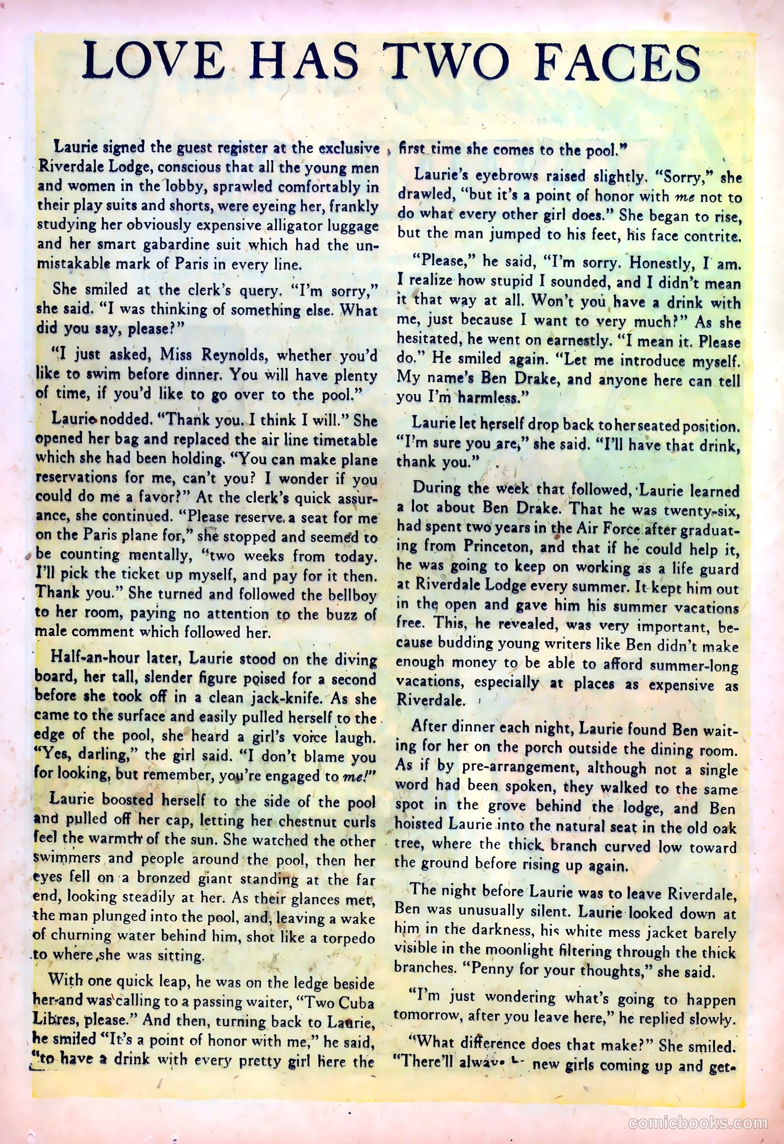 Cinderella Love #2 (1951) — page 20 of 36