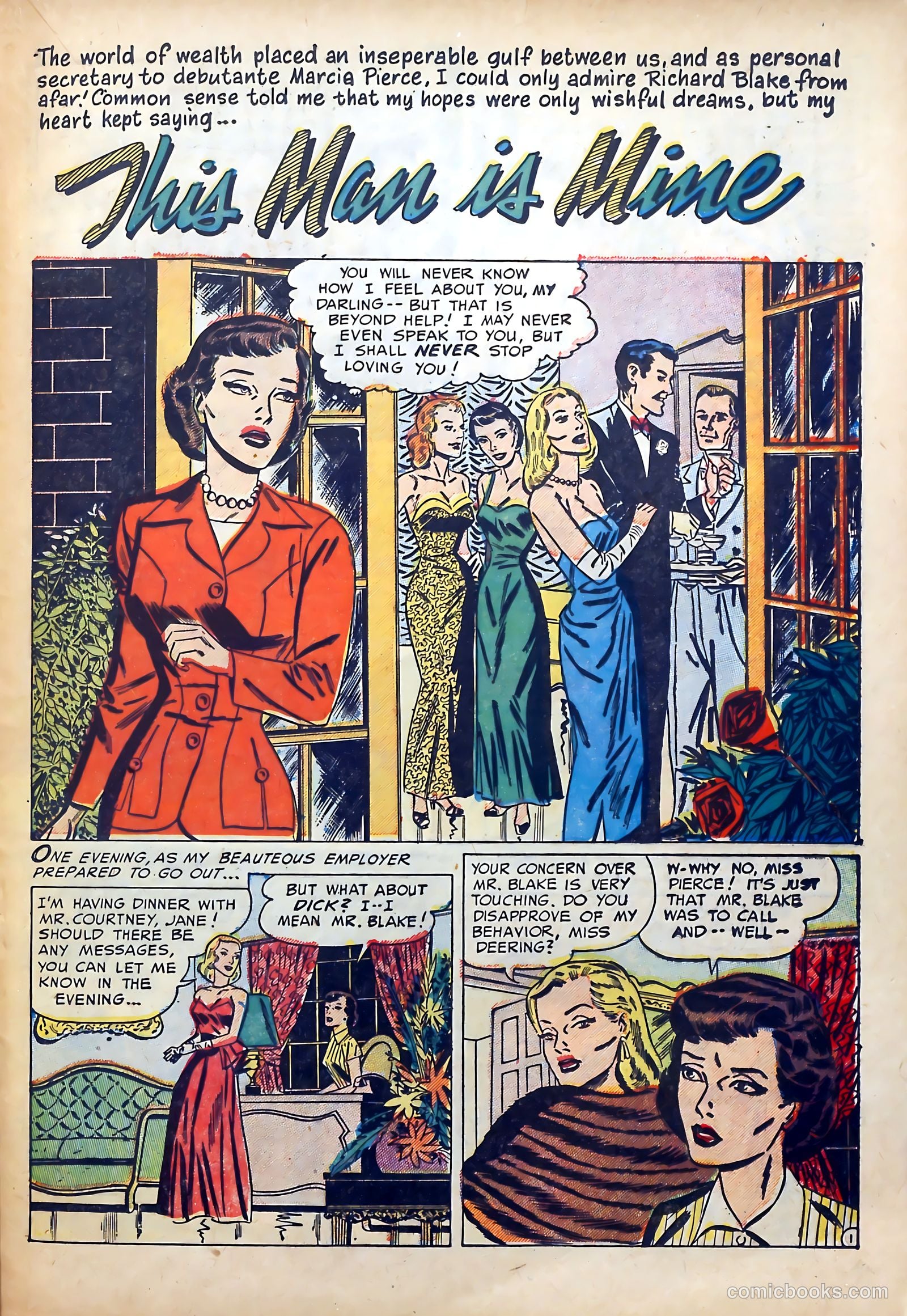 Cinderella Love #26 (1955) — page 21 of 36