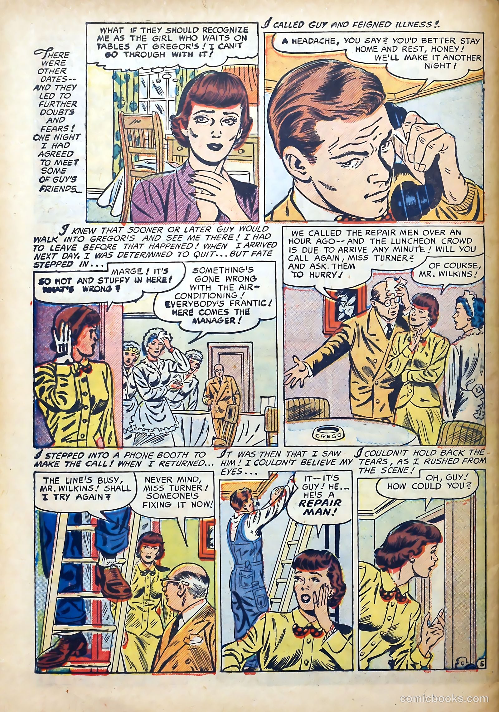 Cinderella Love #26 (1955) — page 32 of 36