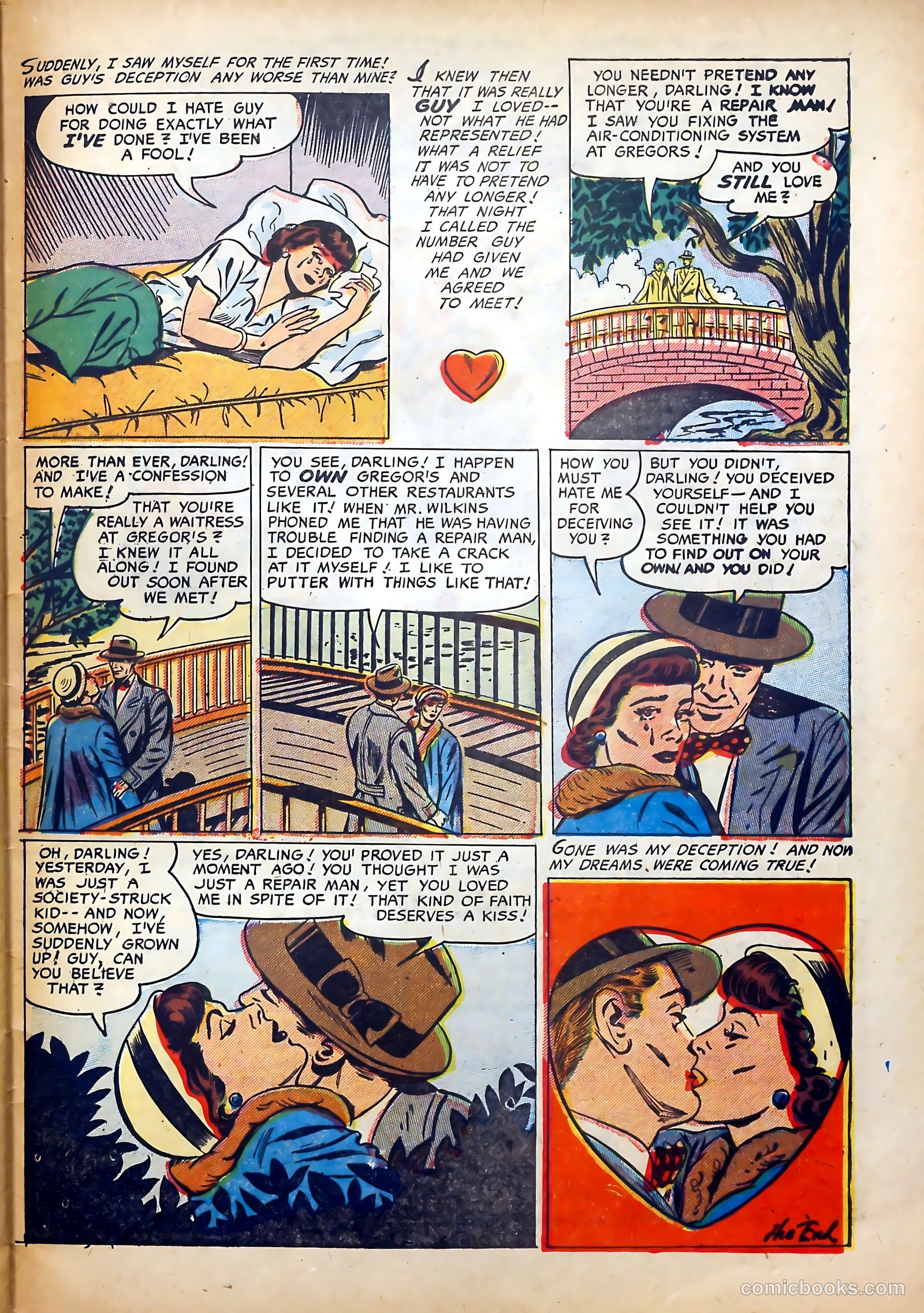 Cinderella Love #26 (1955) — page 33 of 36