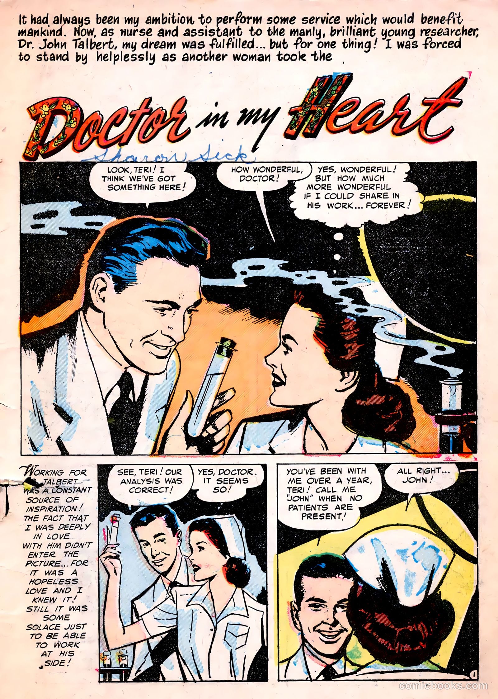 Cinderella Love #27 (1955) — page 3 of 36