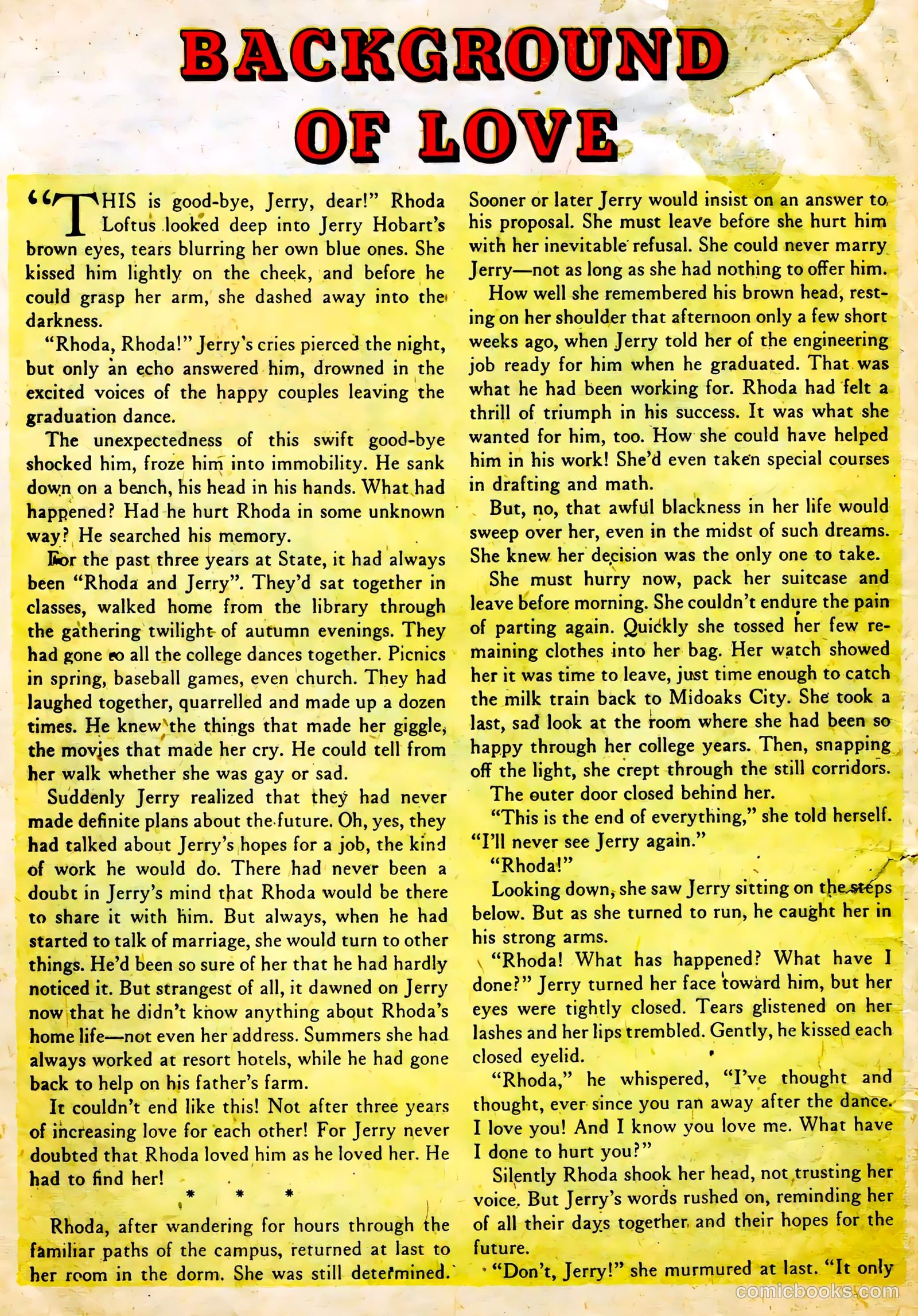 Cinderella Love #27 (1955) — page 16 of 36