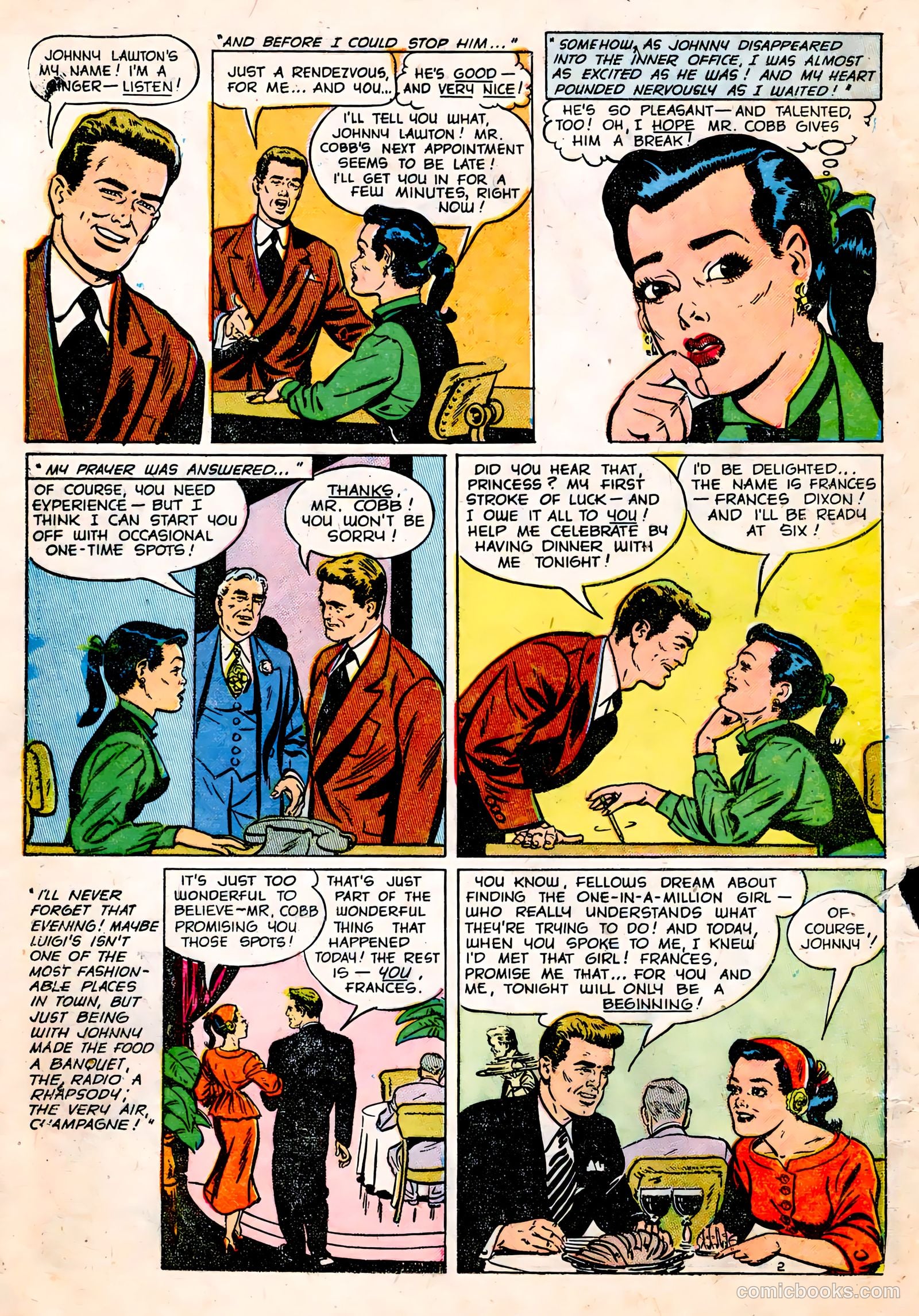 Cinderella Love #27 (1955) — page 20 of 36