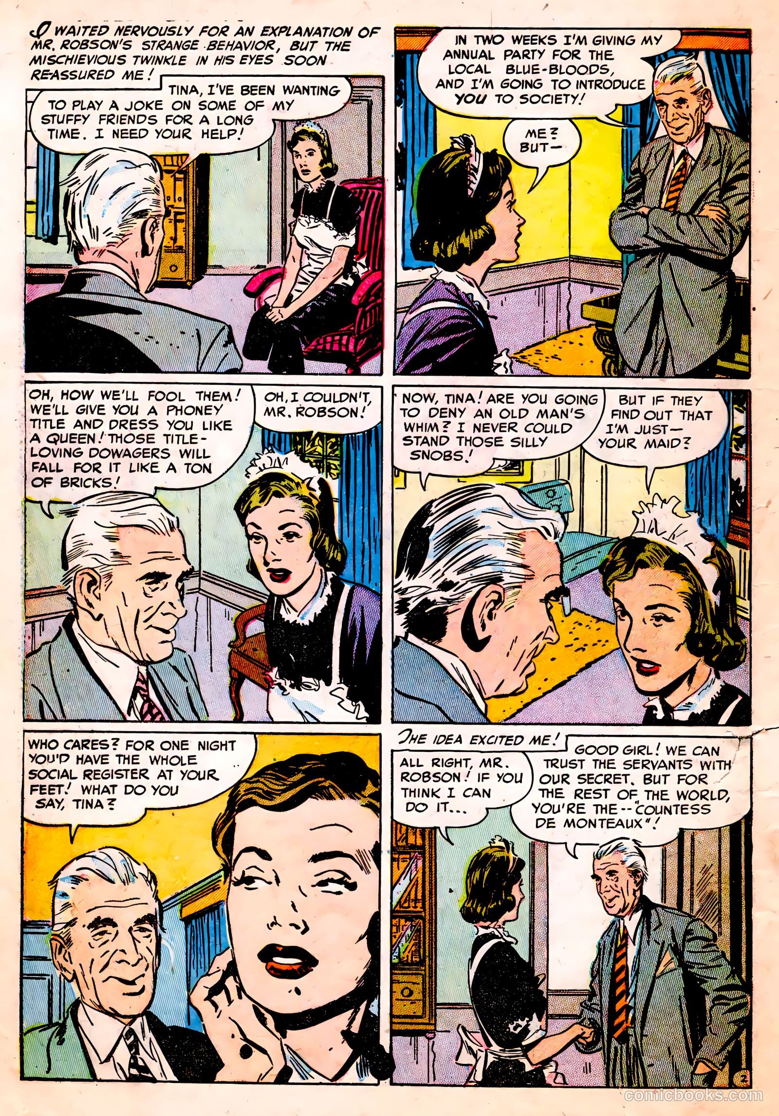 Cinderella Love #27 (1955) — page 26 of 36