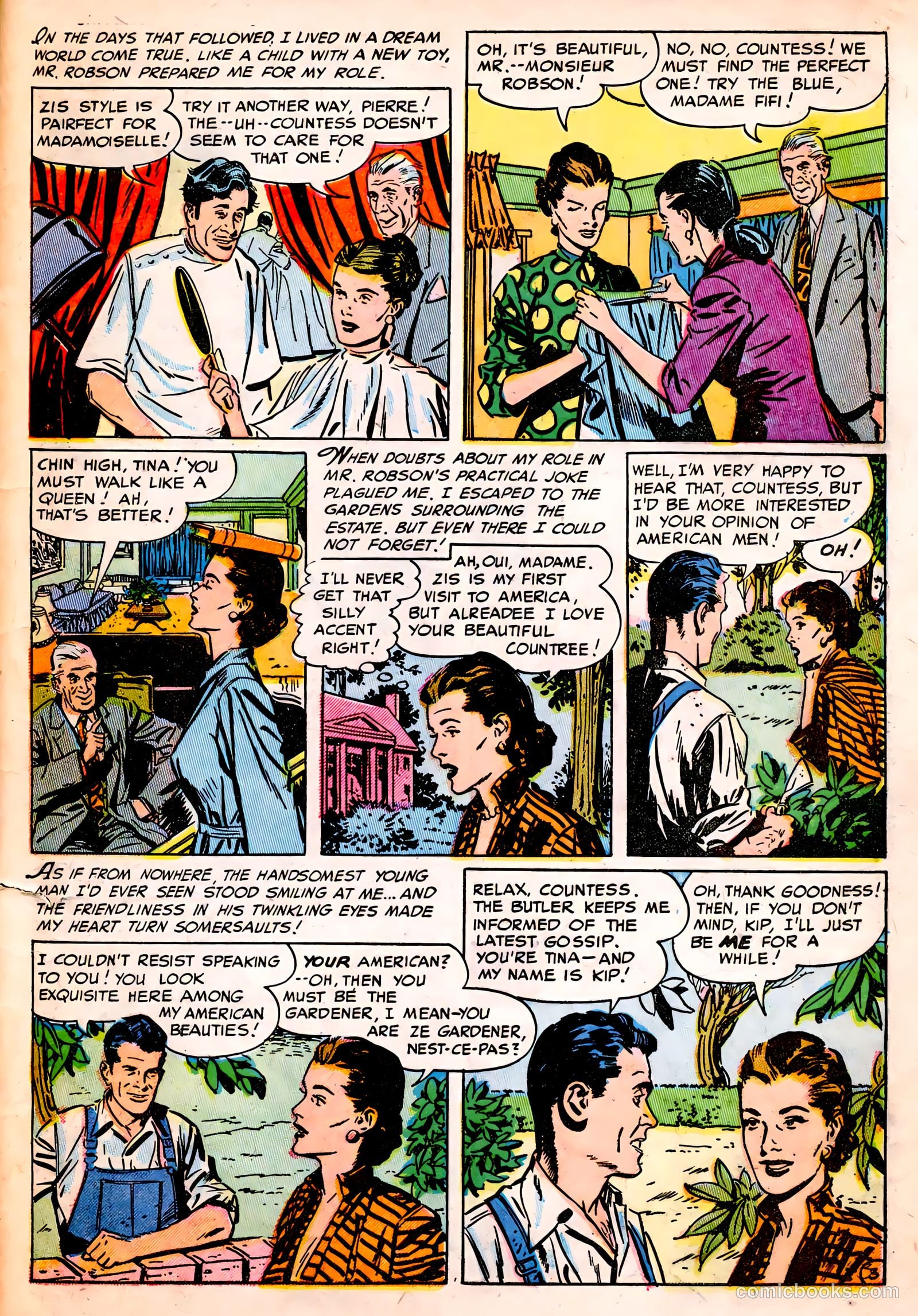 Cinderella Love #27 (1955) — page 27 of 36