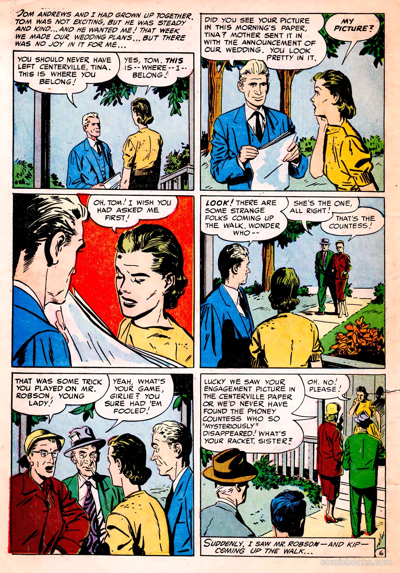 Cinderella Love #27 (1955) — page 30 of 36