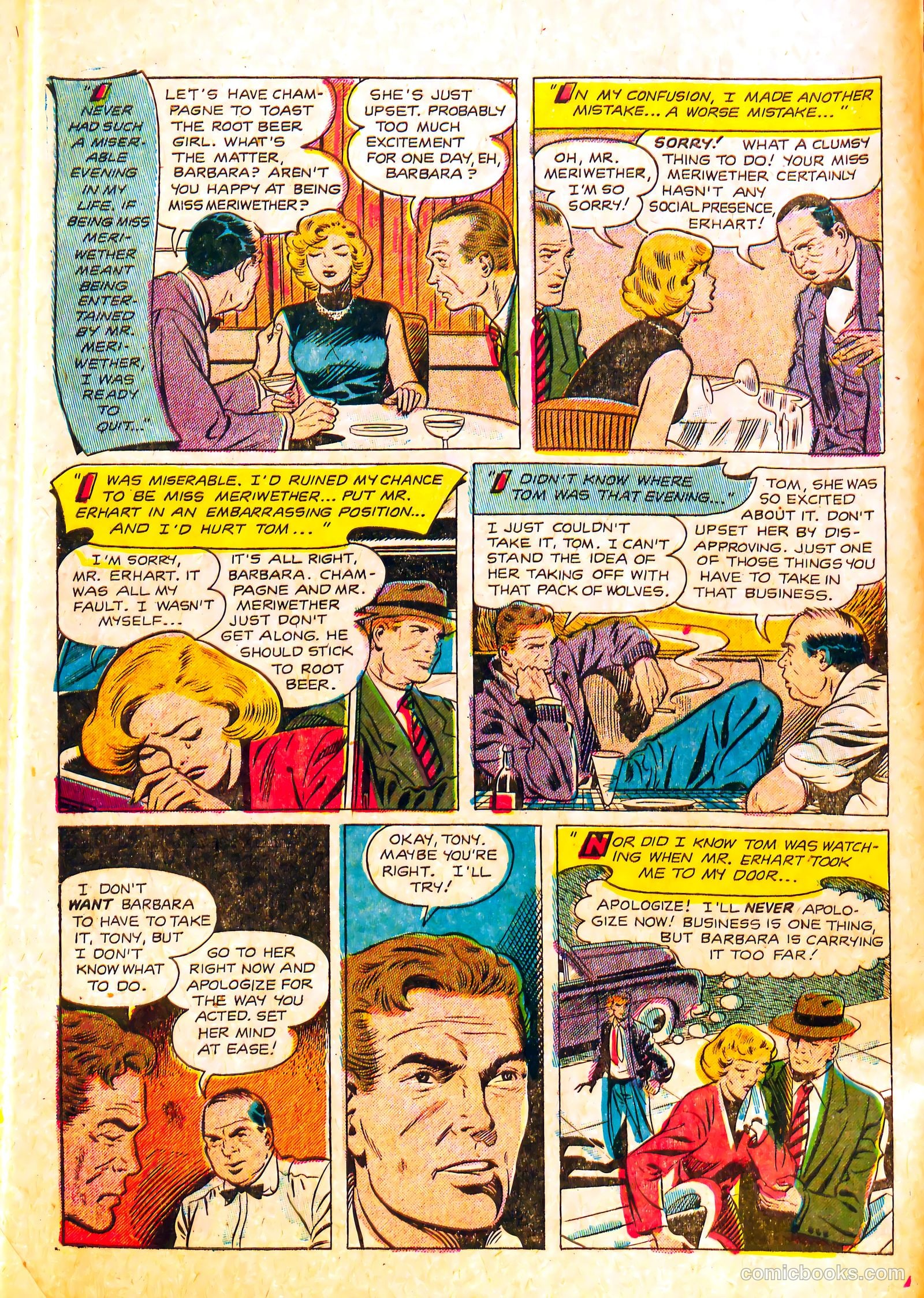 Cinderella Love #28 (1955) — page 8 of 36