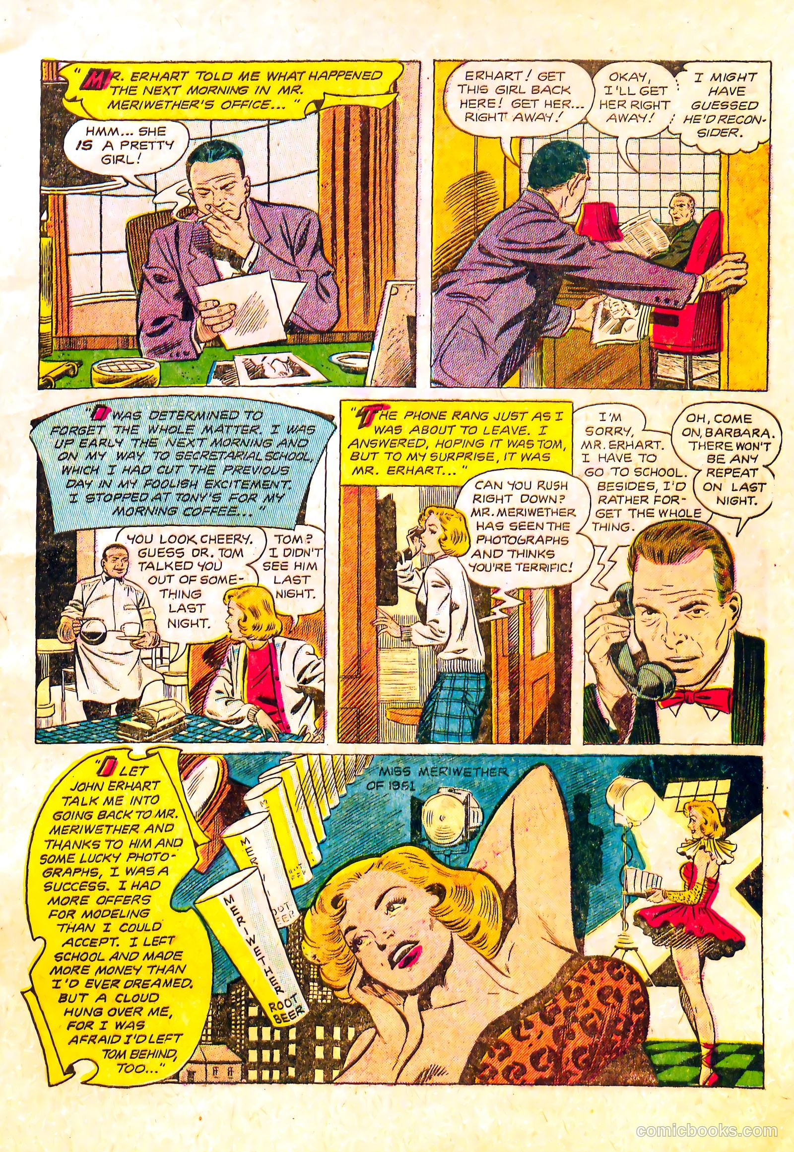 Cinderella Love #28 (1955) — page 9 of 36