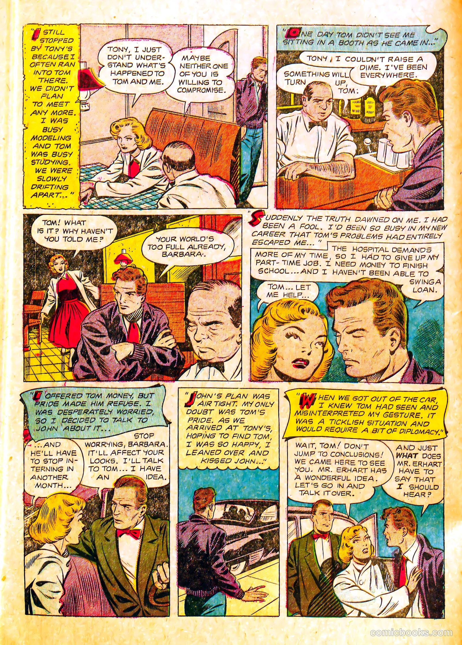 Cinderella Love #28 (1955) — page 10 of 36