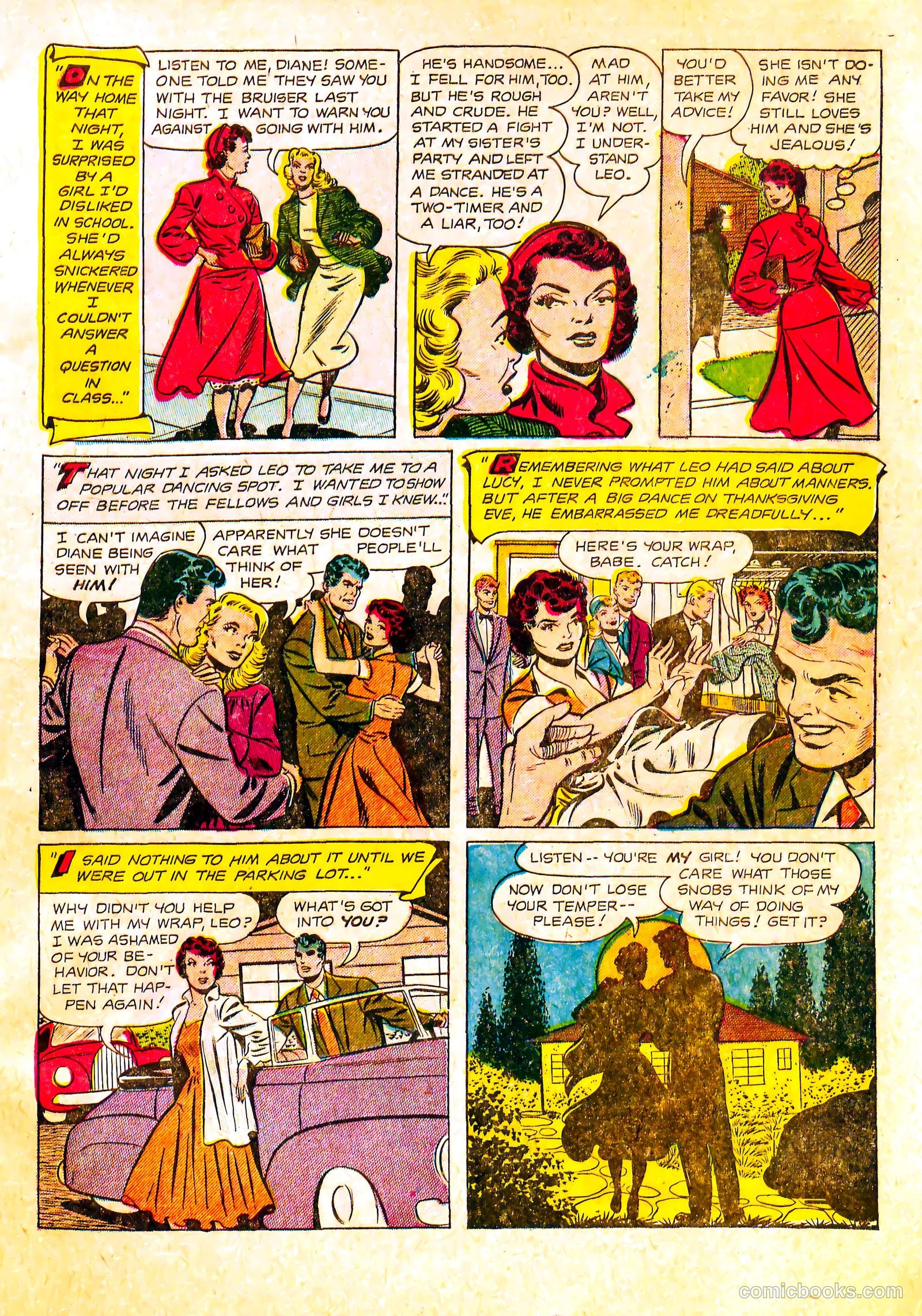 Cinderella Love #28 (1955) — page 15 of 36