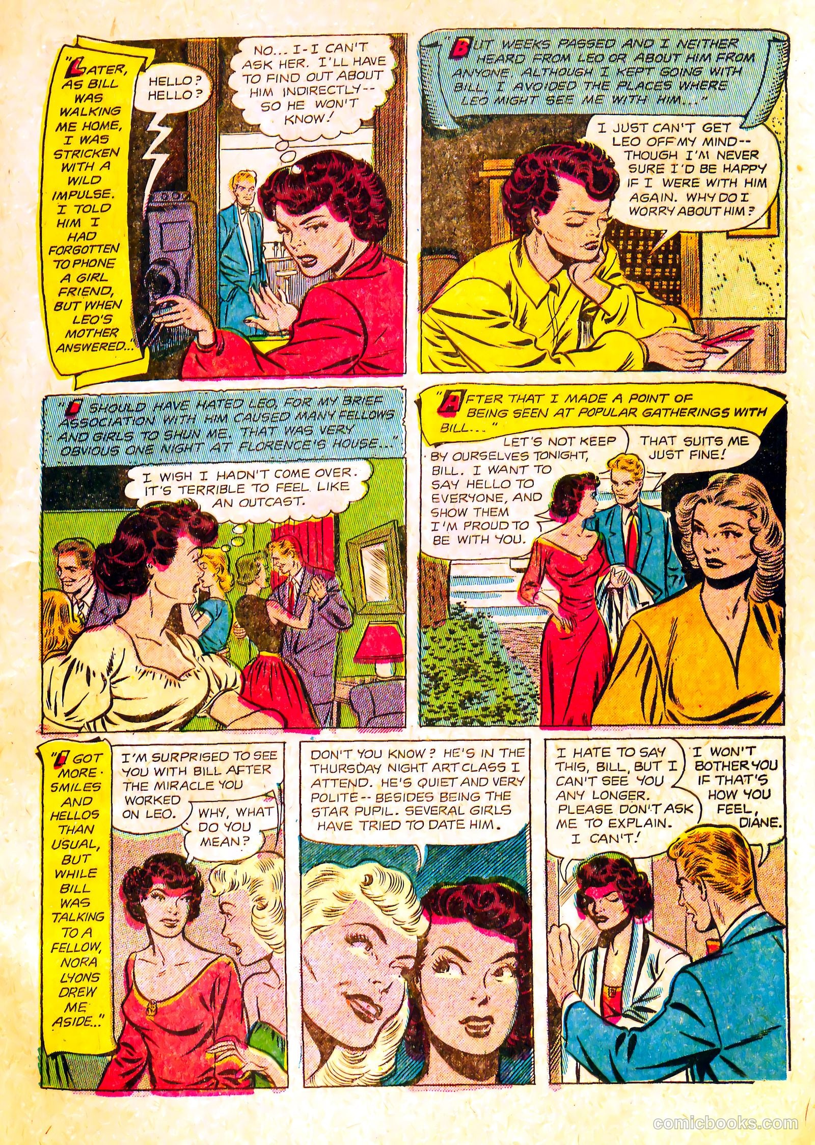 Cinderella Love #28 (1955) — page 17 of 36
