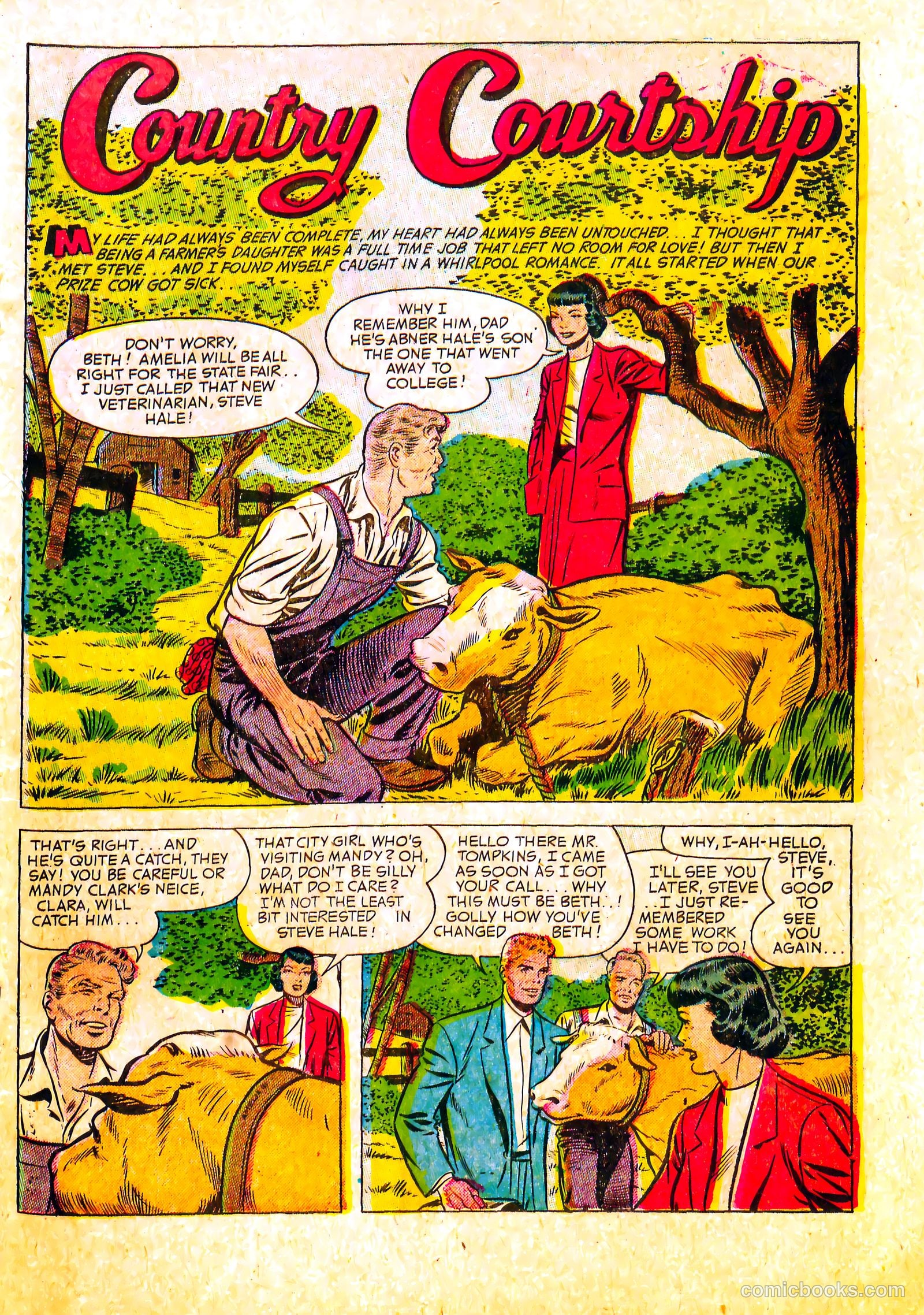 Cinderella Love #28 (1955) — page 19 of 36