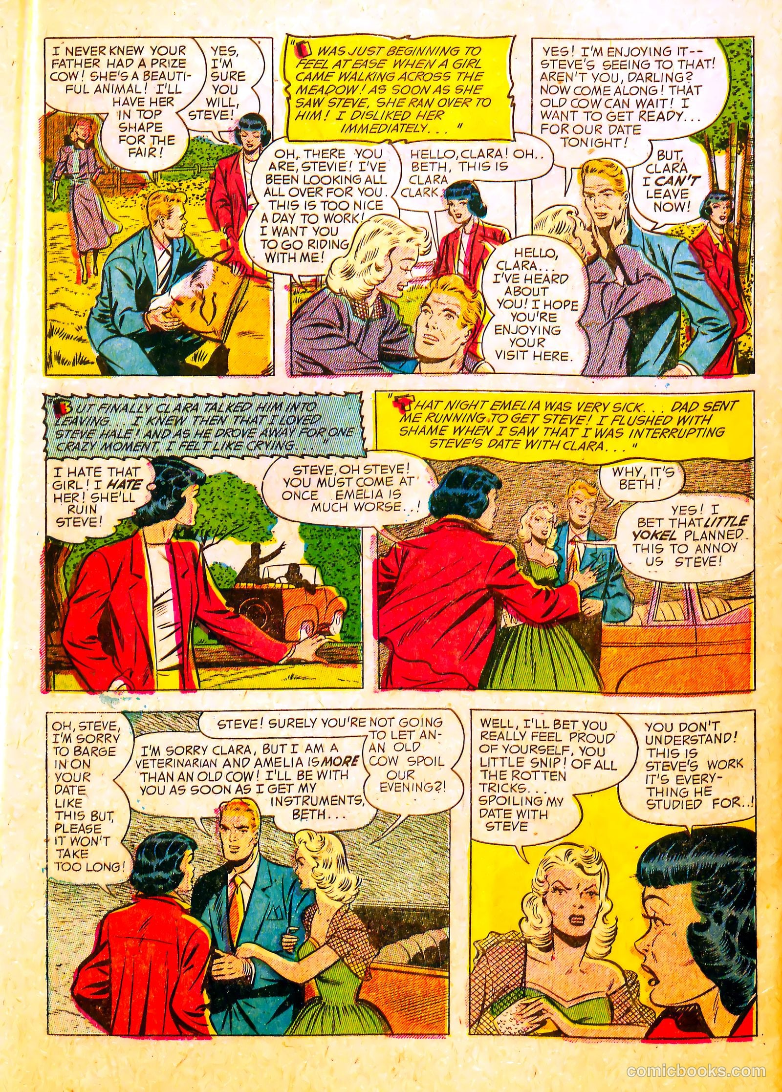 Cinderella Love #28 (1955) — page 20 of 36
