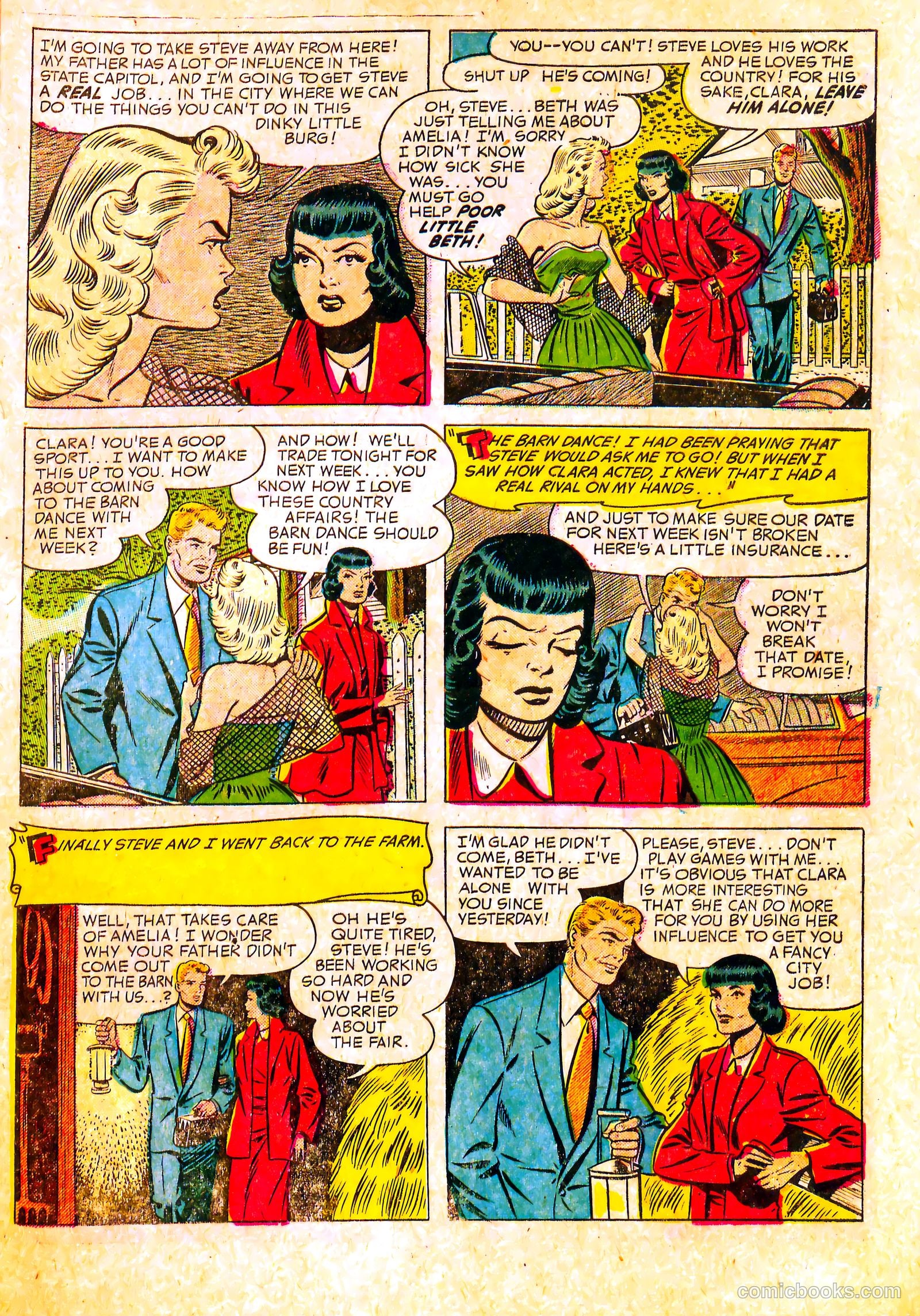 Cinderella Love #28 (1955) — page 21 of 36
