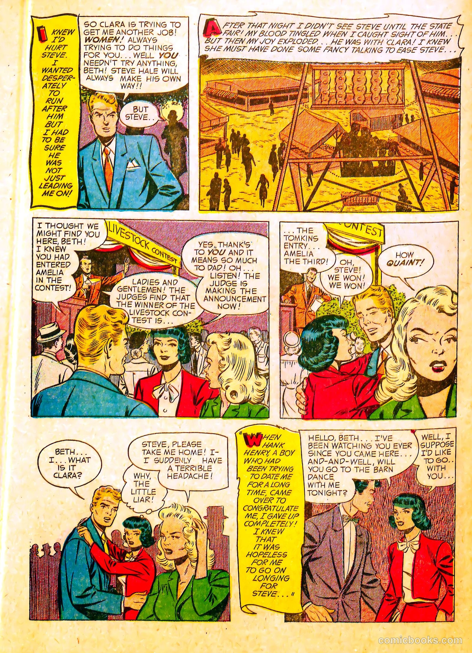 Cinderella Love #28 (1955) — page 22 of 36