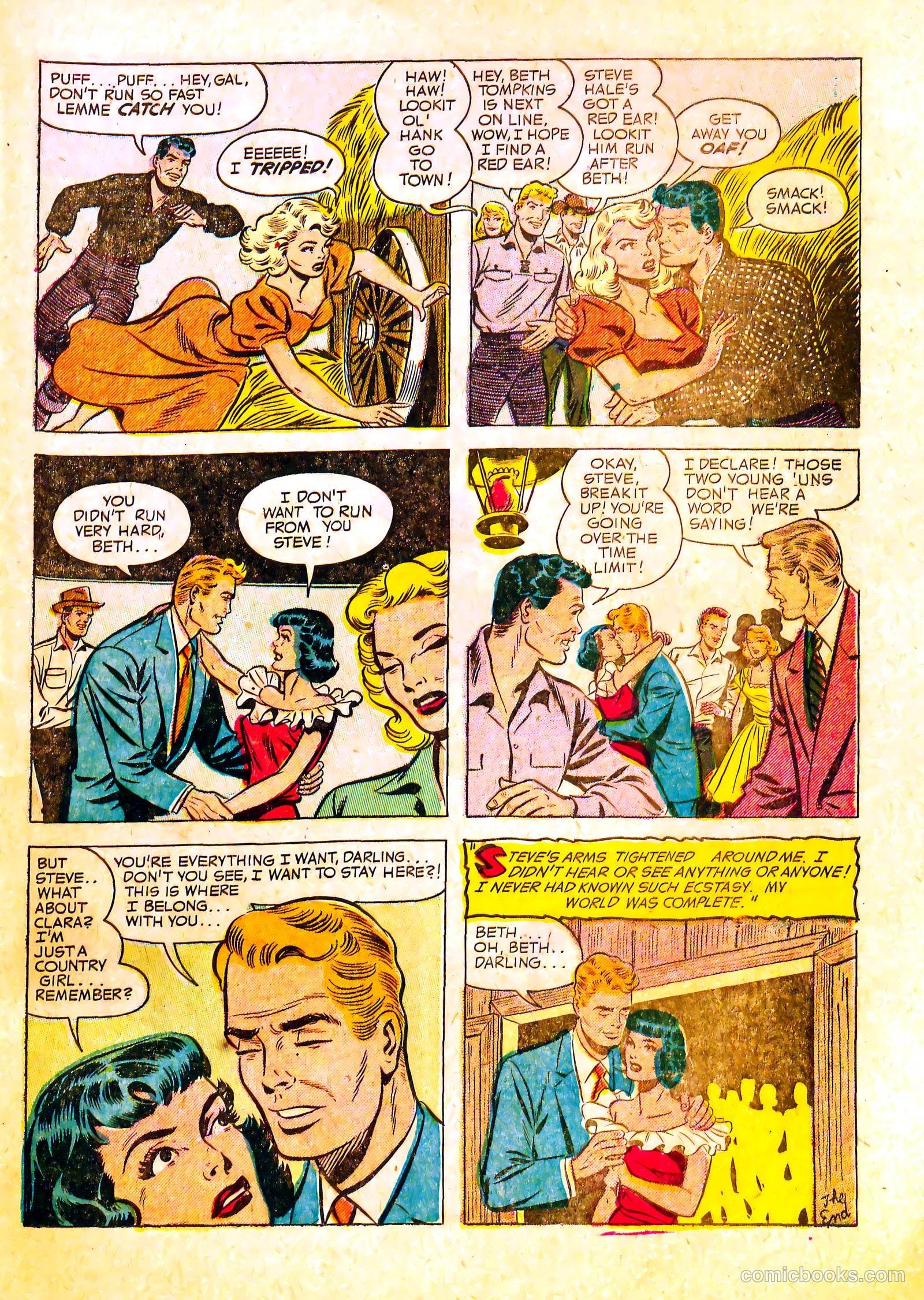 Cinderella Love #28 (1955) — page 25 of 36