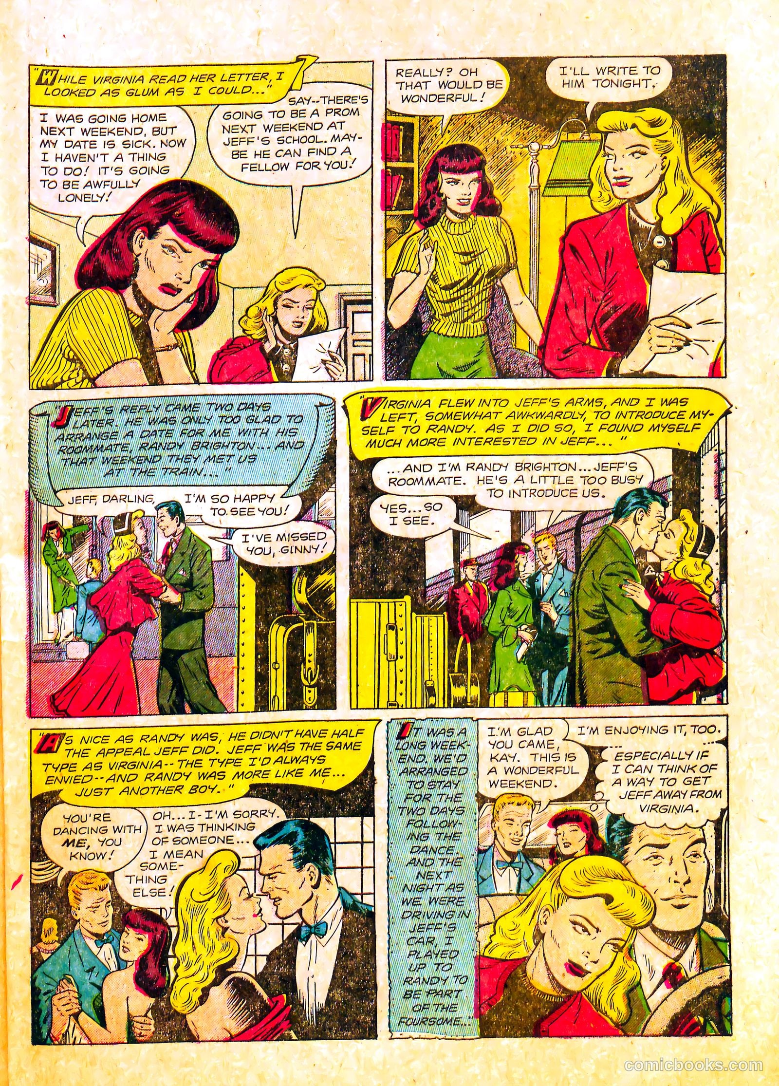 Cinderella Love #28 (1955) — page 27 of 36
