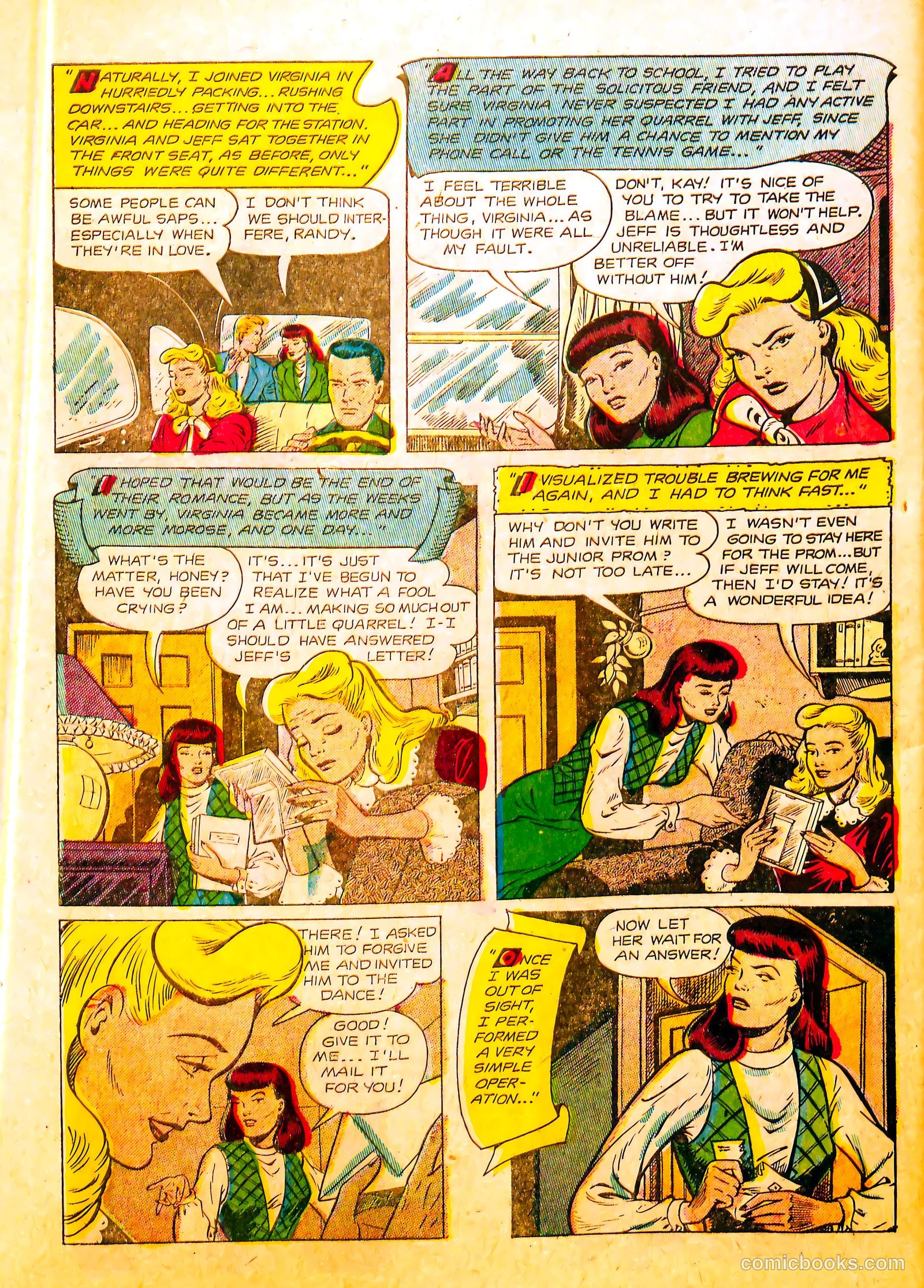 Cinderella Love #28 (1955) — page 30 of 36