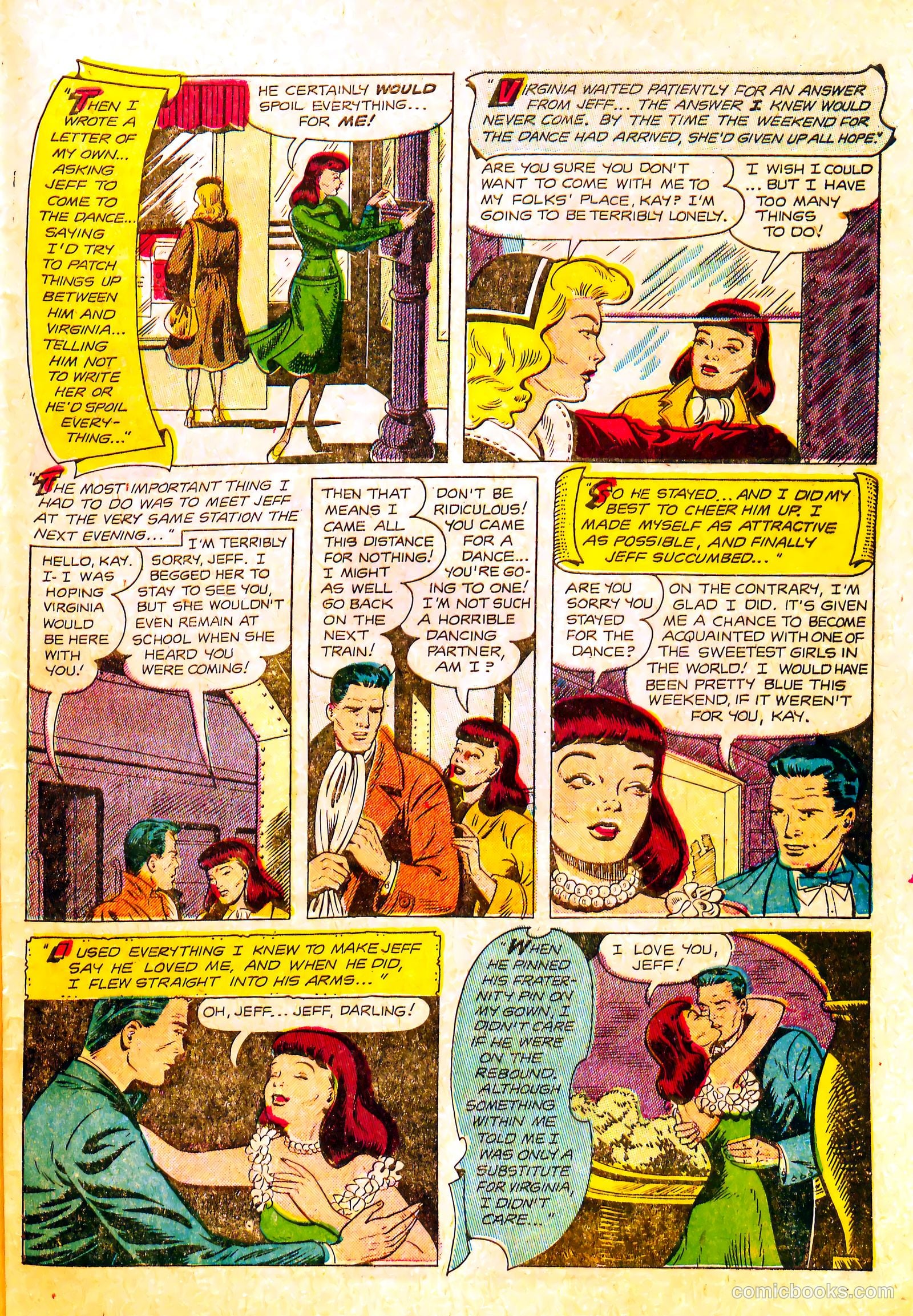 Cinderella Love #28 (1955) — page 31 of 36