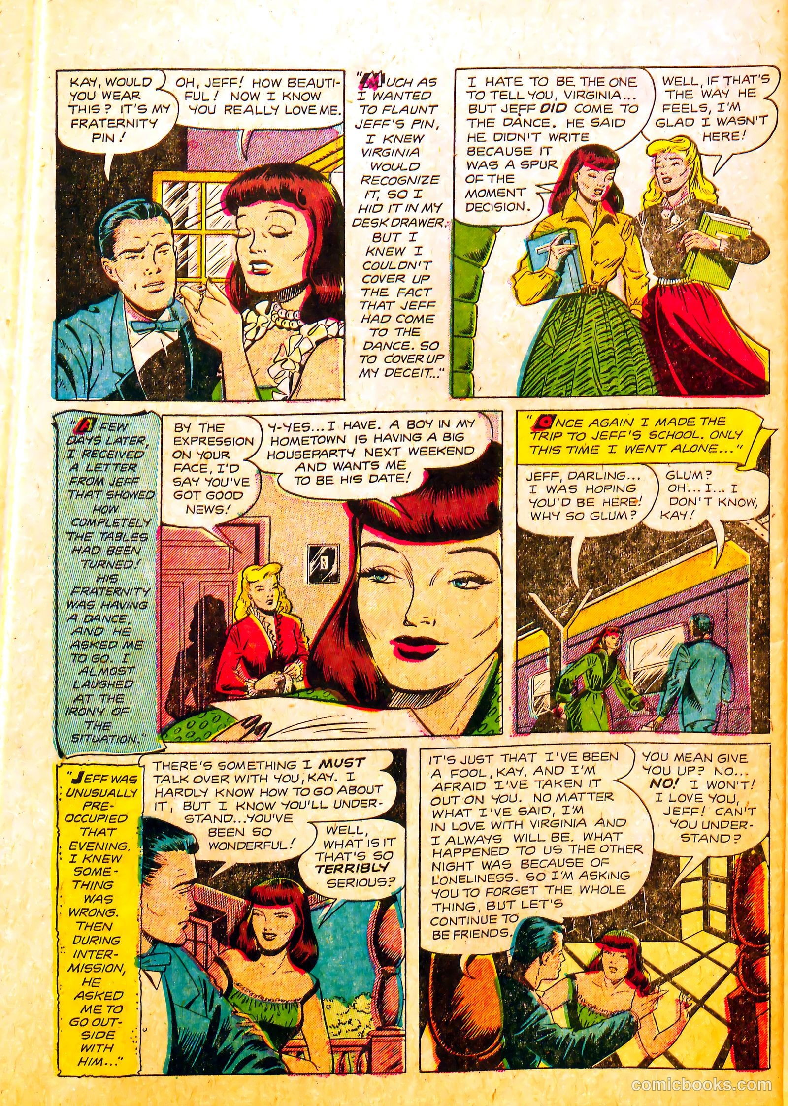 Cinderella Love #28 (1955) — page 32 of 36