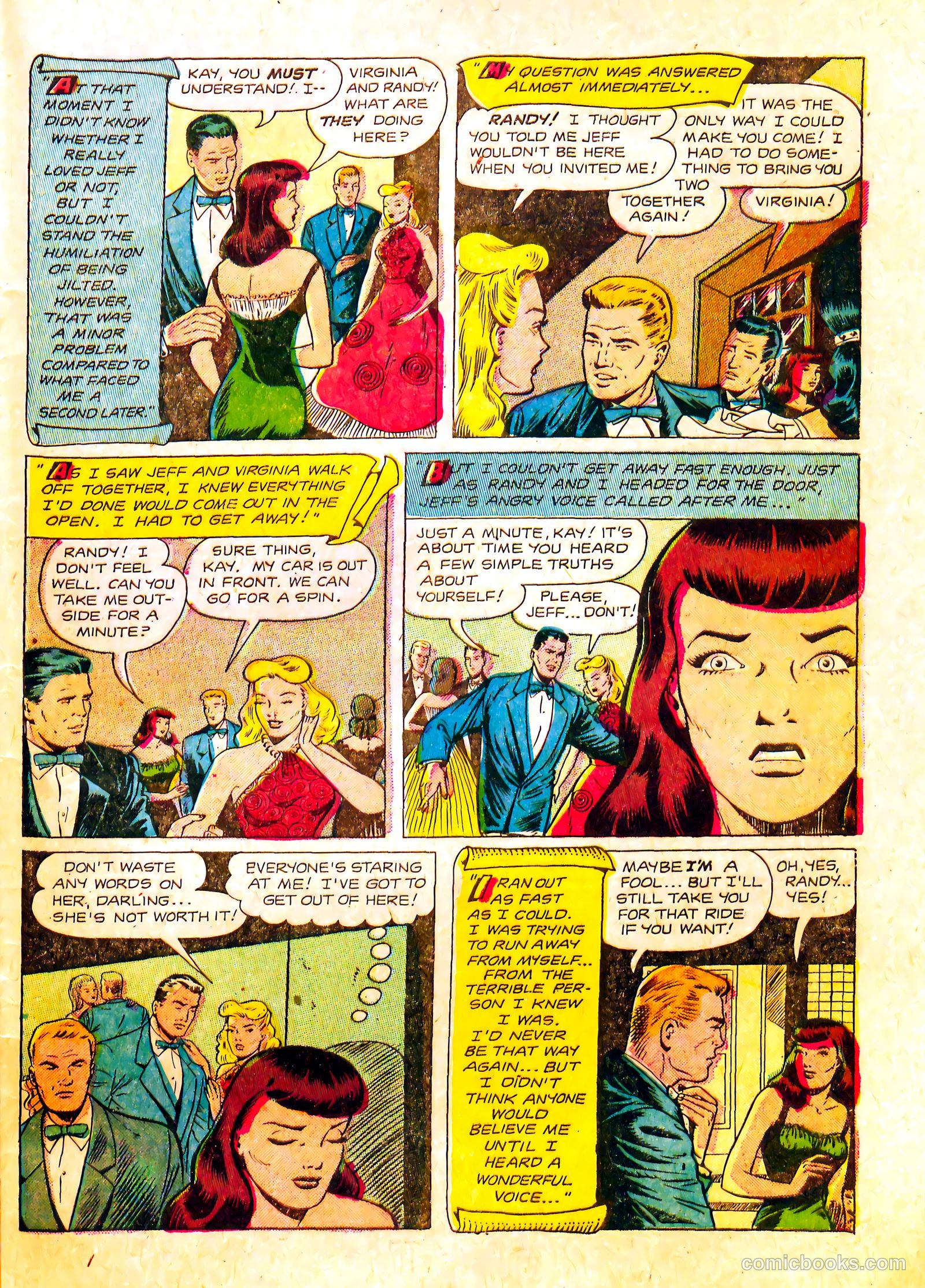 Cinderella Love #28 (1955) — page 33 of 36