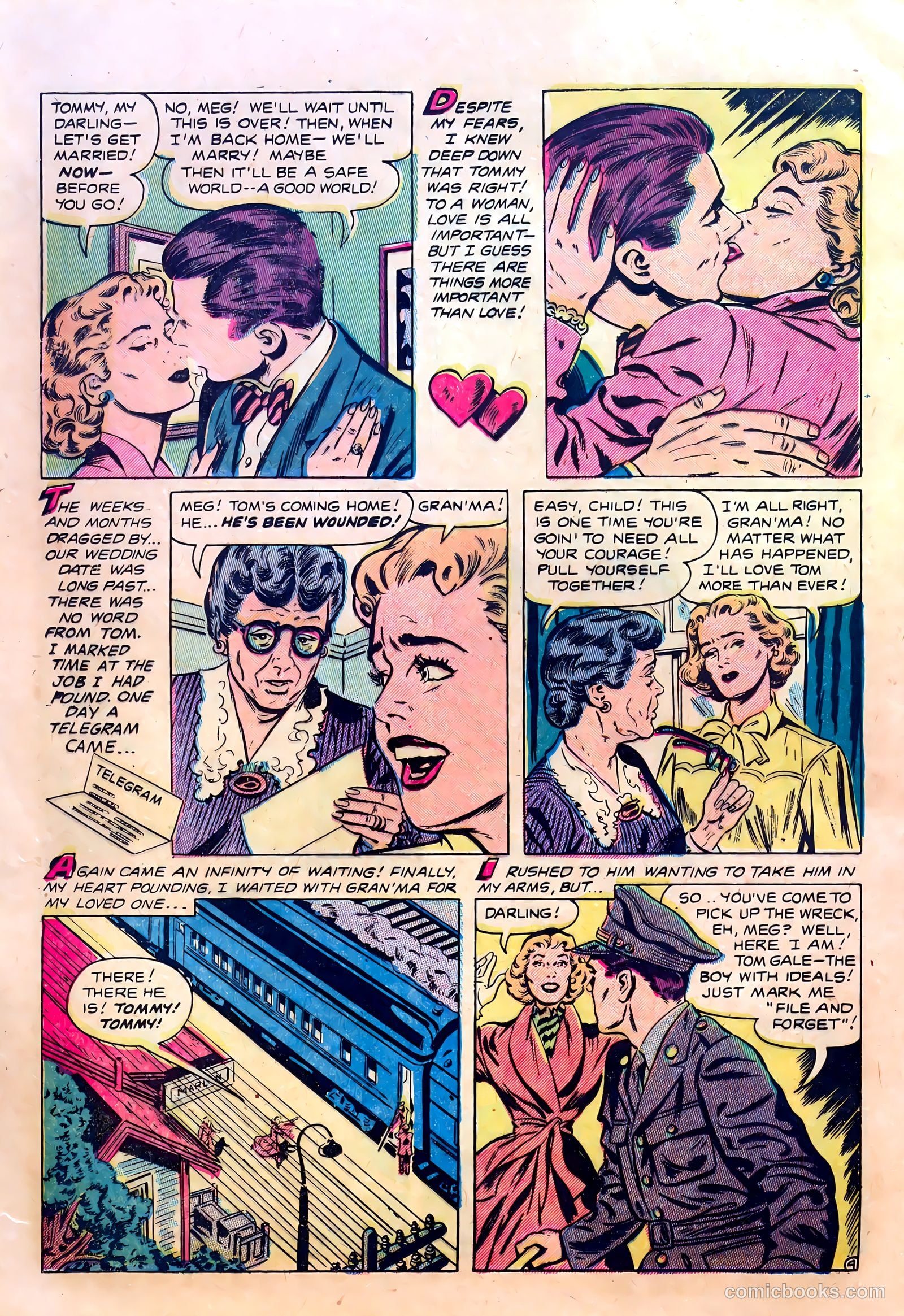 Cinderella Love #29 (1955) — page 22 of 36
