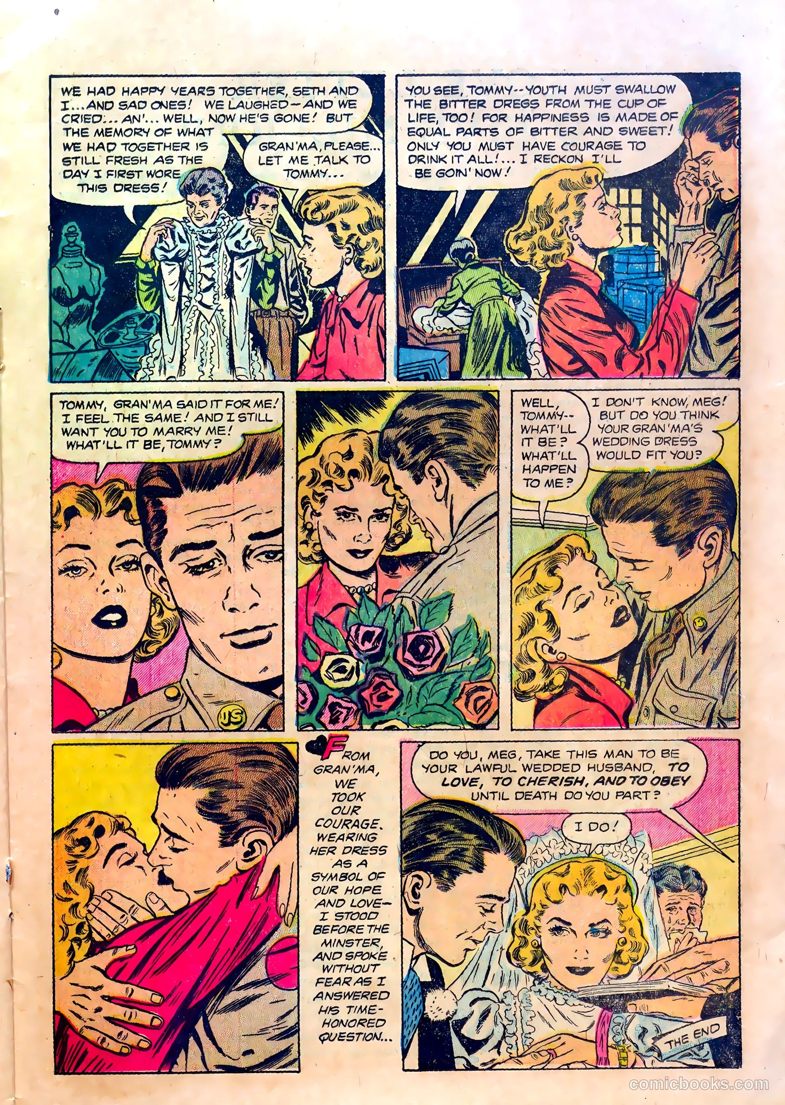 Cinderella Love #29 (1955) — page 25 of 36