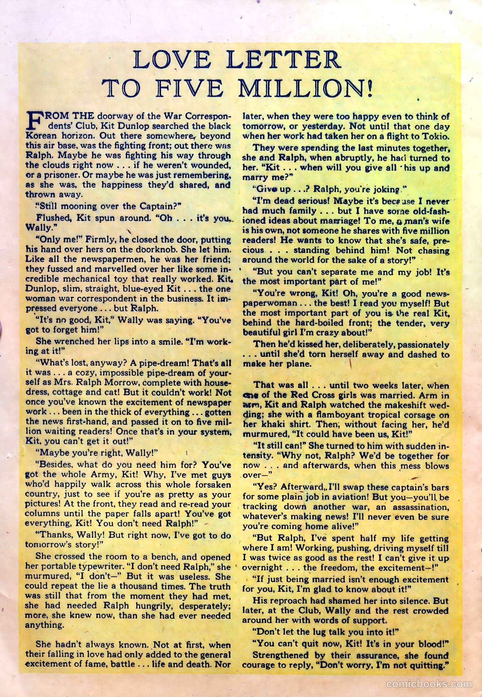 Cinderella Love #29 (1955) — page 26 of 36