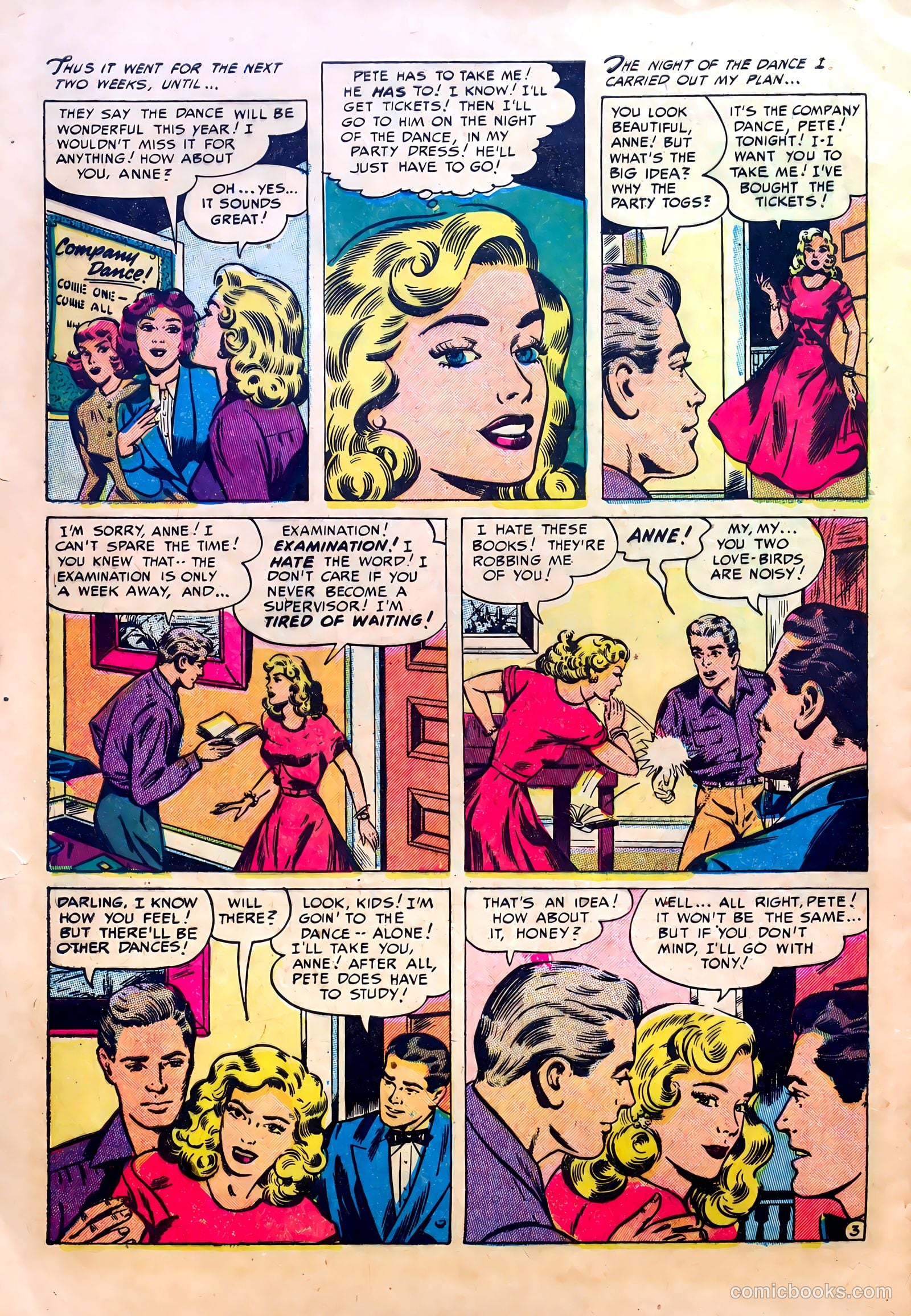 Cinderella Love #29 (1955) — page 30 of 36