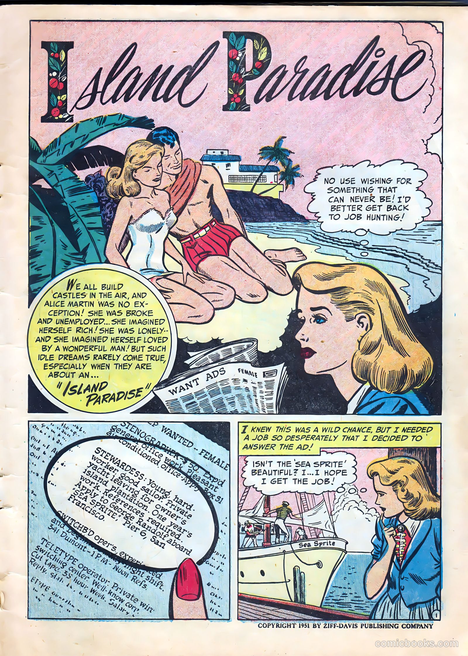 Cinderella Love #3 (1951) — page 3 of 36