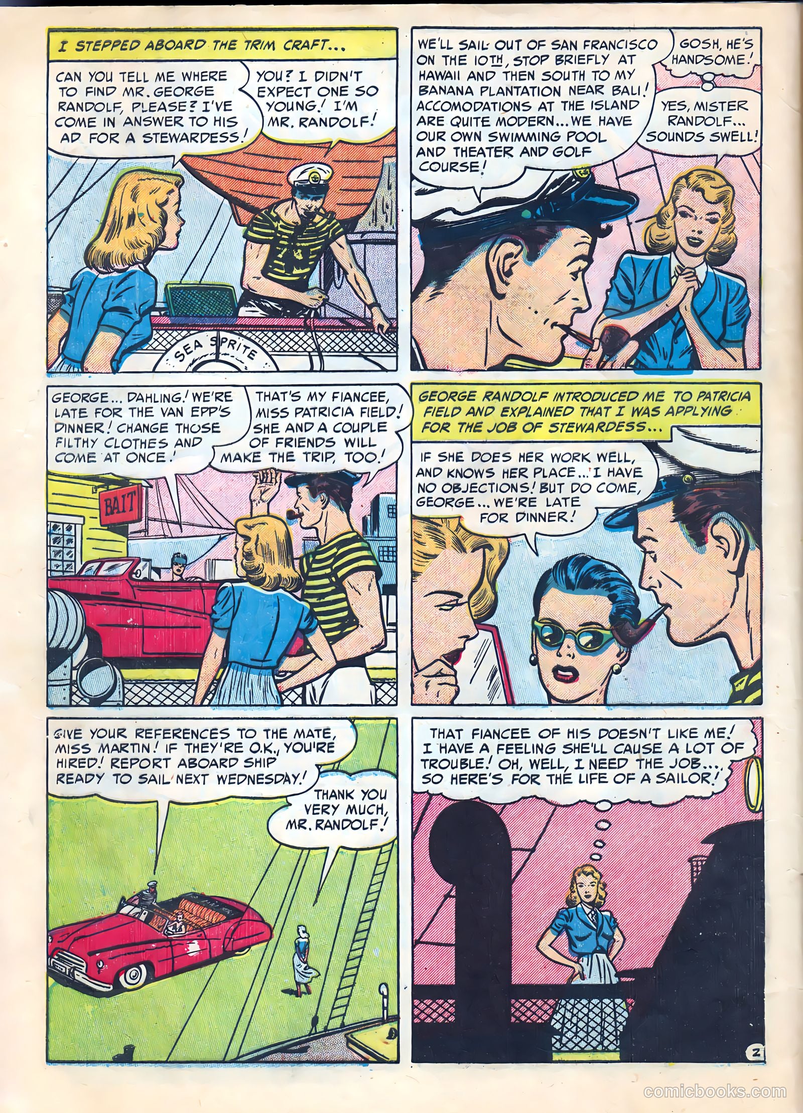 Cinderella Love #3 (1951) — page 4 of 36