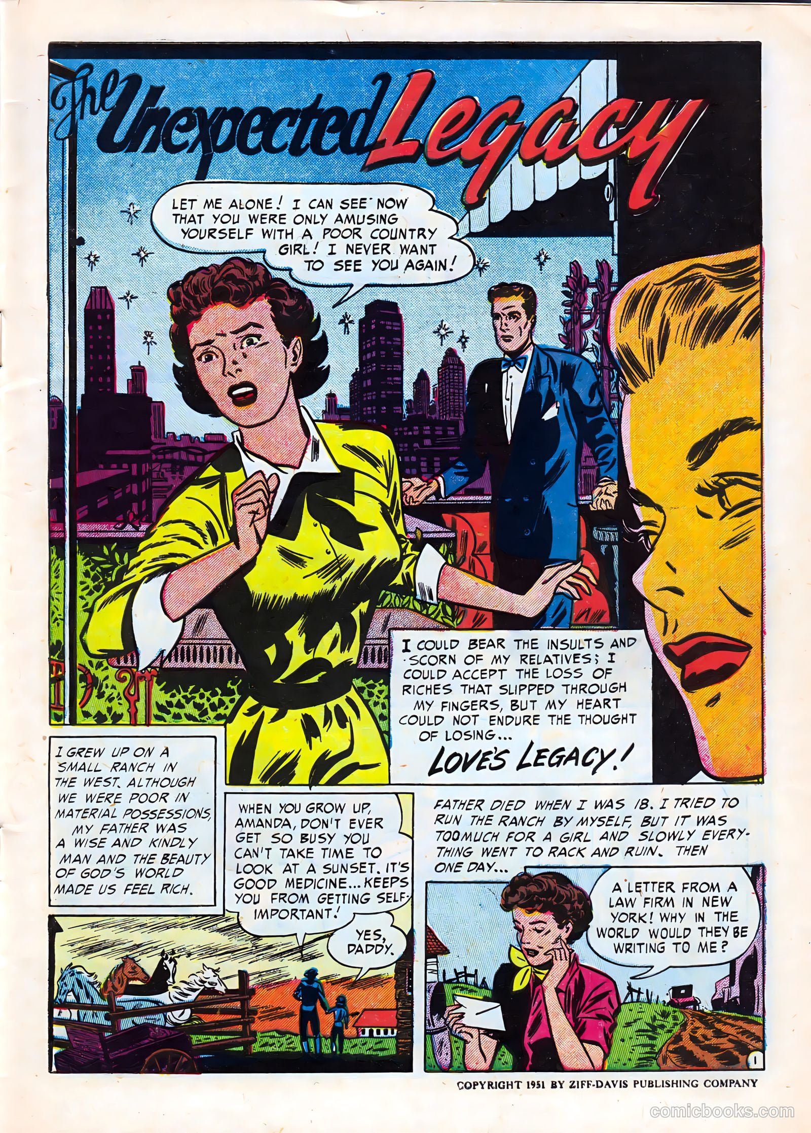 Cinderella Love #4 (1951) — page 3 of 36