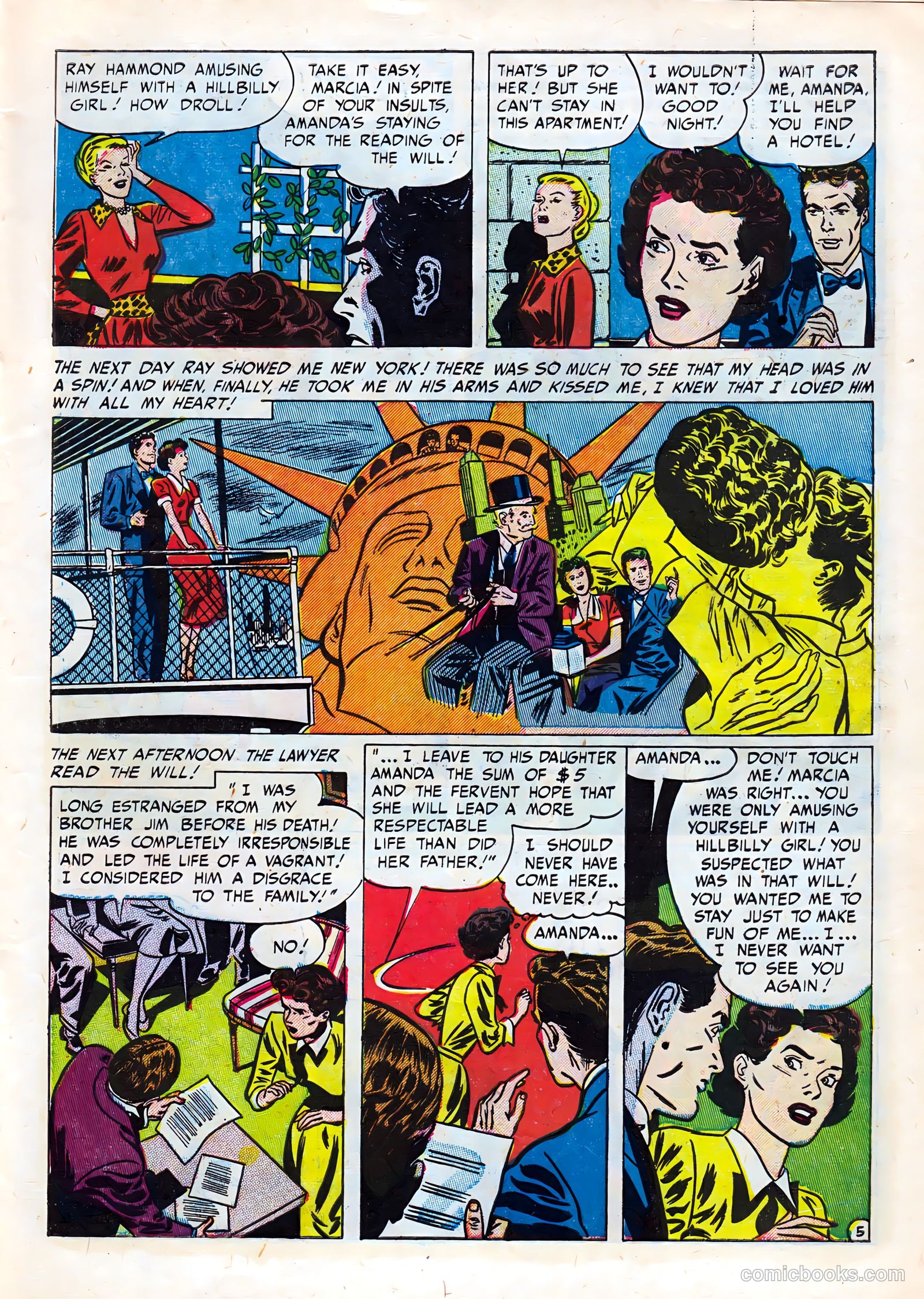 Cinderella Love #4 (1951) — page 7 of 36