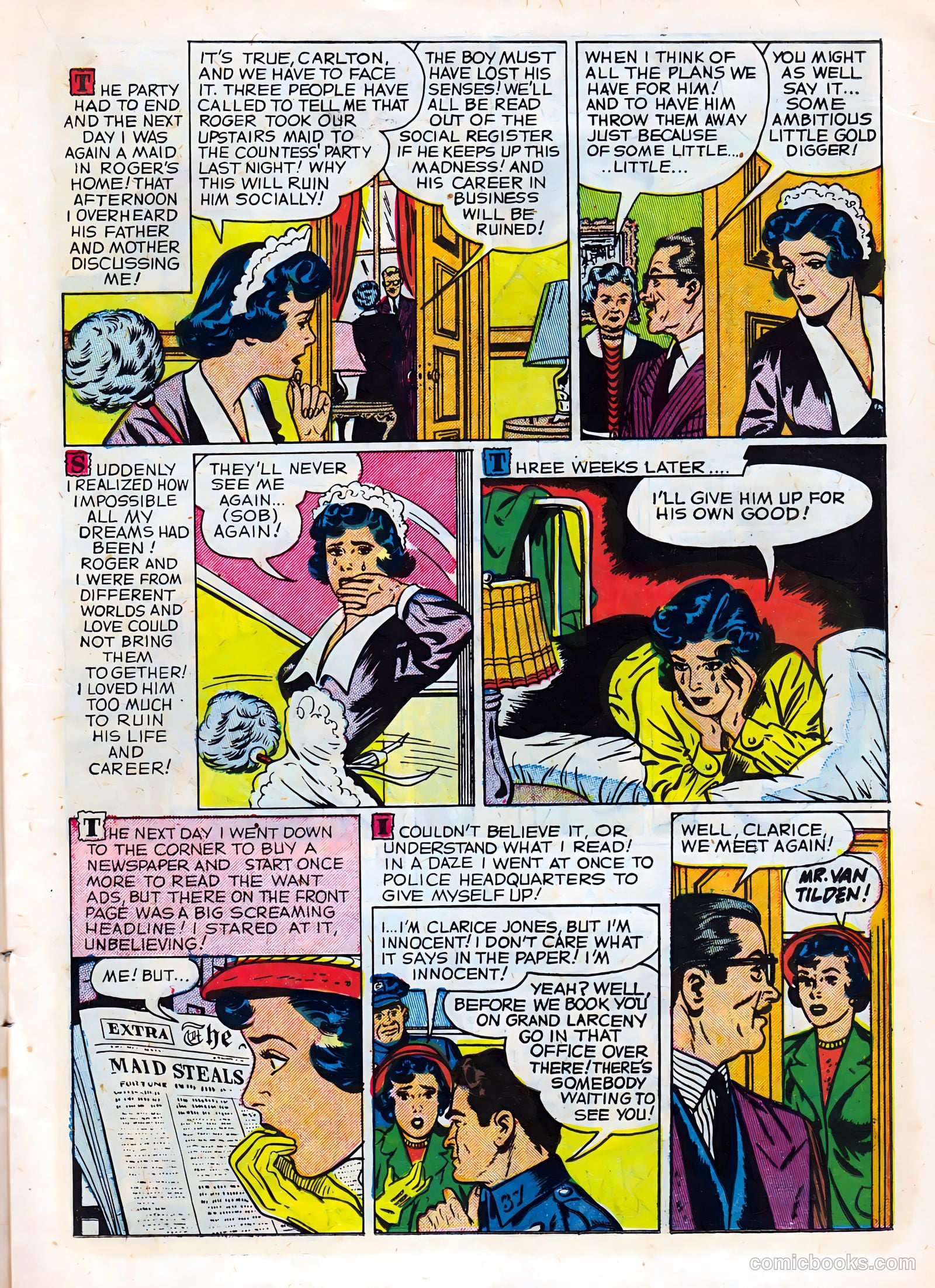 Cinderella Love #4 (1951) — page 15 of 36