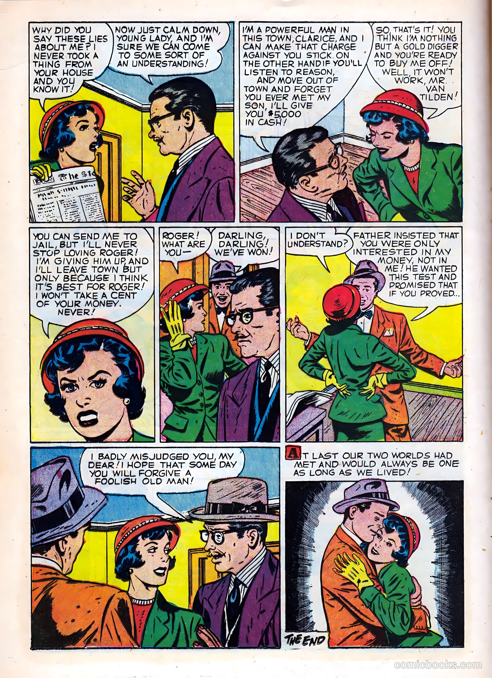 Cinderella Love #4 (1951) — page 16 of 36