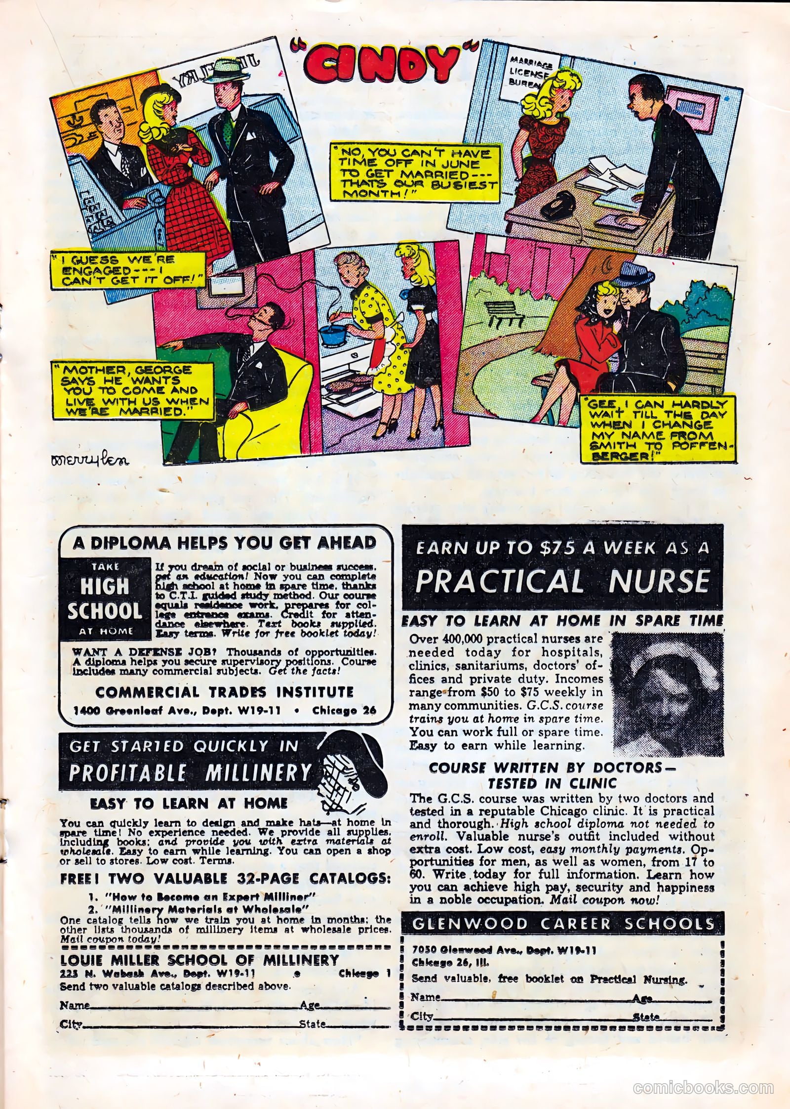 Cinderella Love #4 (1951) — page 17 of 36