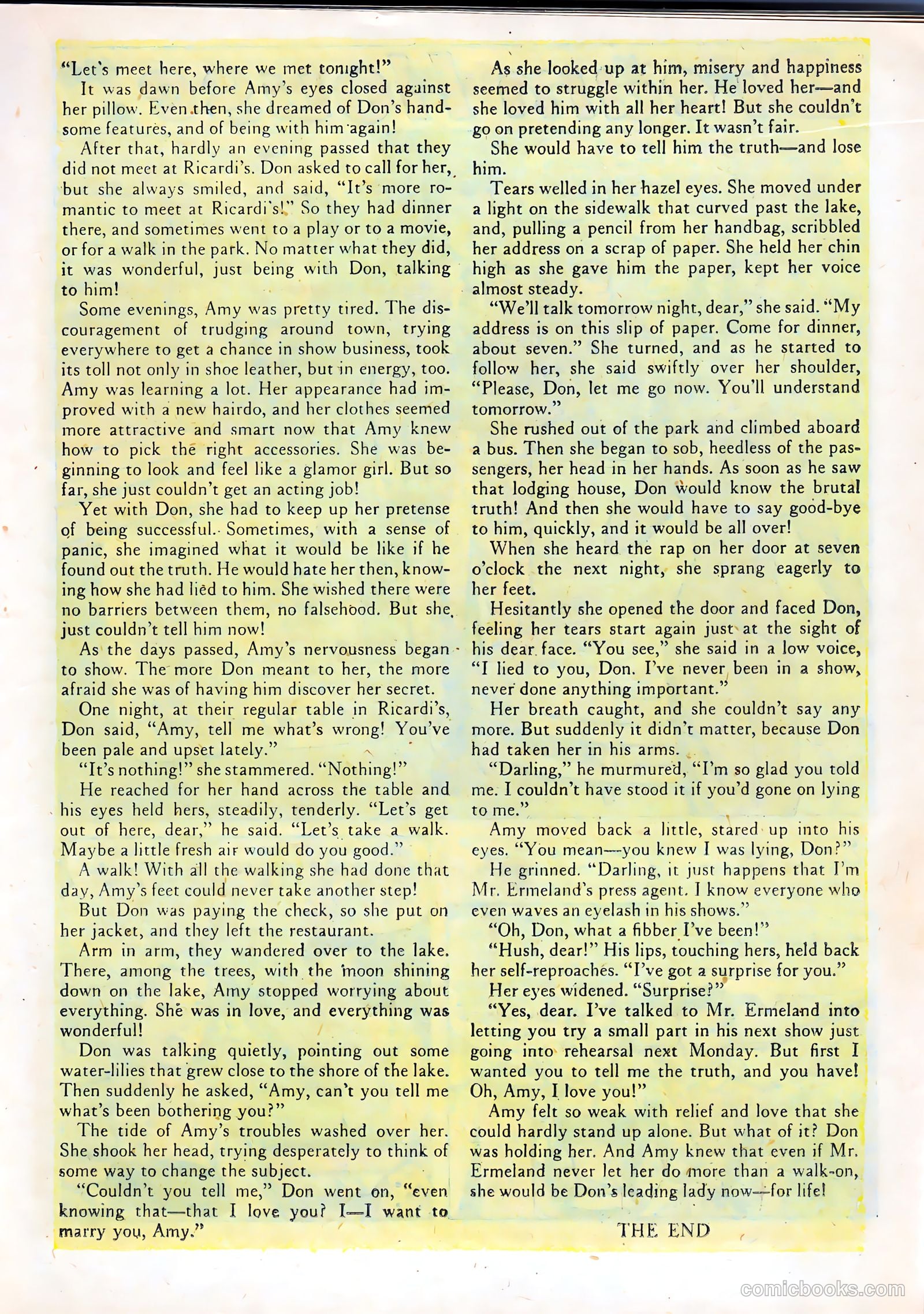 Cinderella Love #4 (1951) — page 19 of 36
