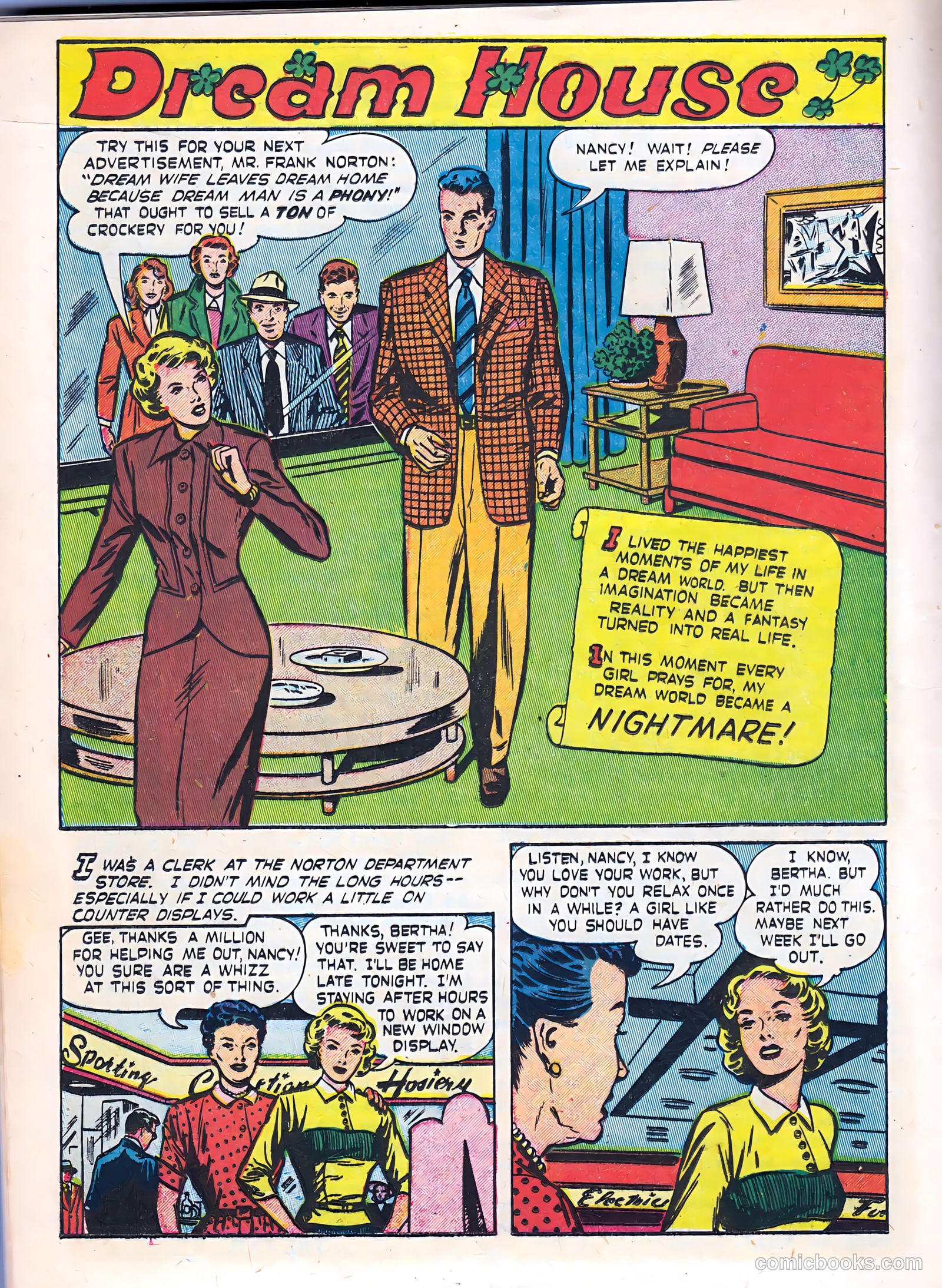 Cinderella Love #4 (1951) — page 20 of 36