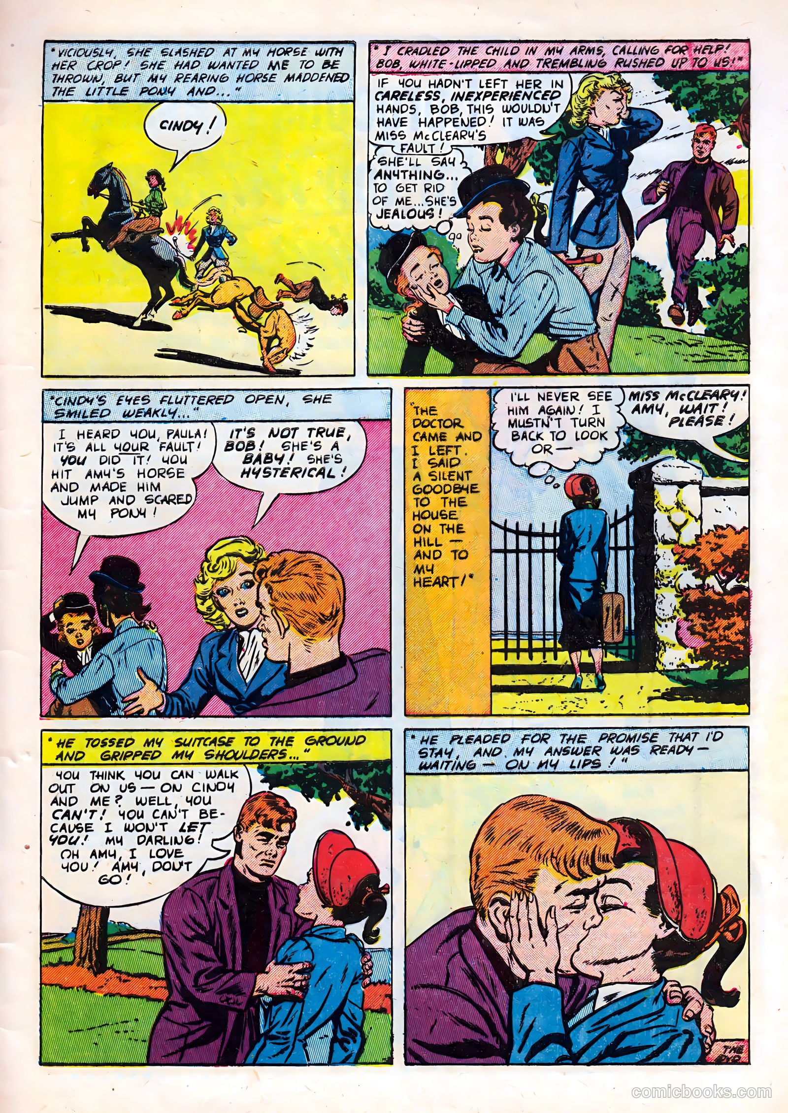 Cinderella Love #4 (1951) — page 33 of 36