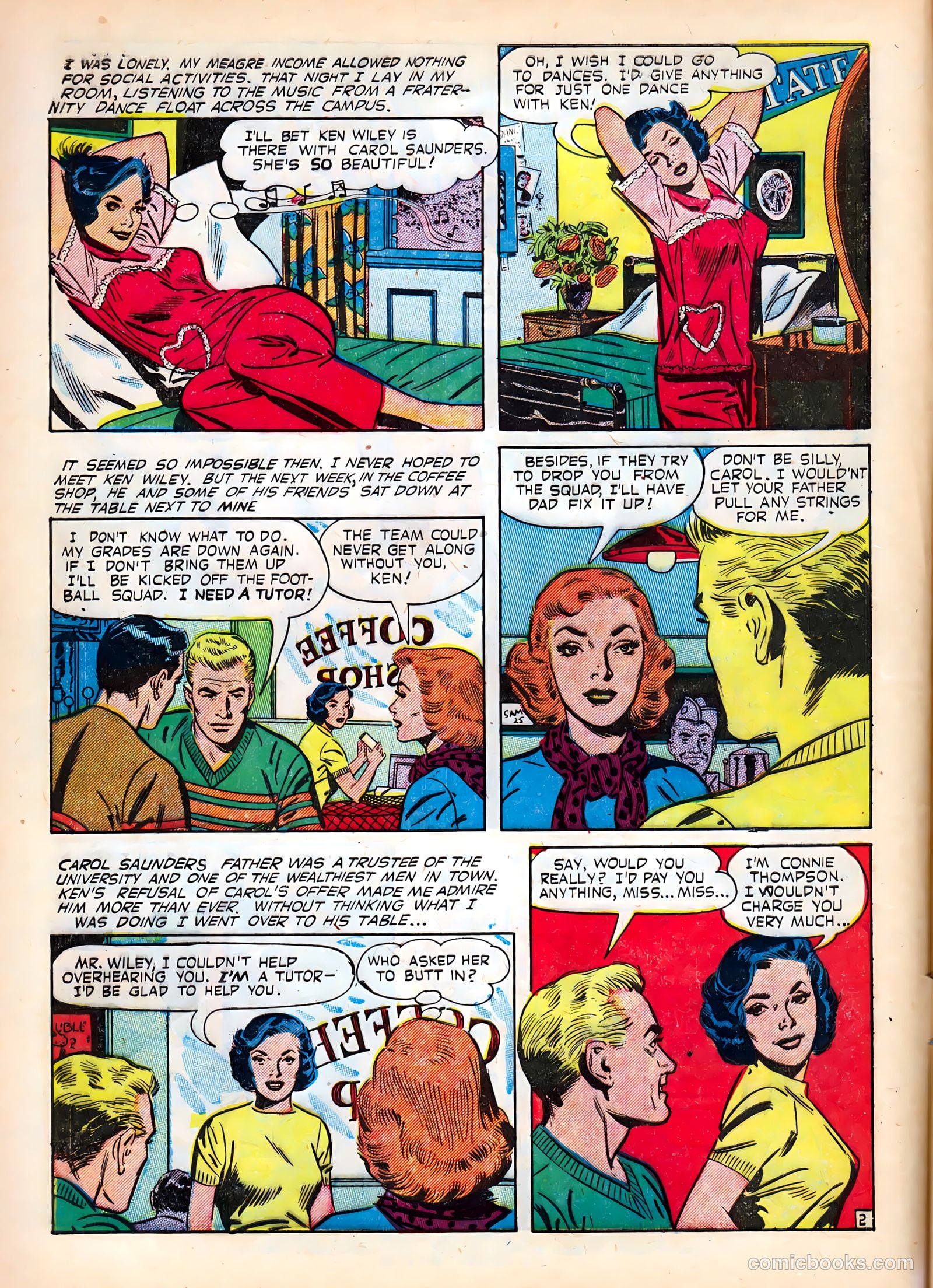 Cinderella Love #5 (1951) — page 4 of 36