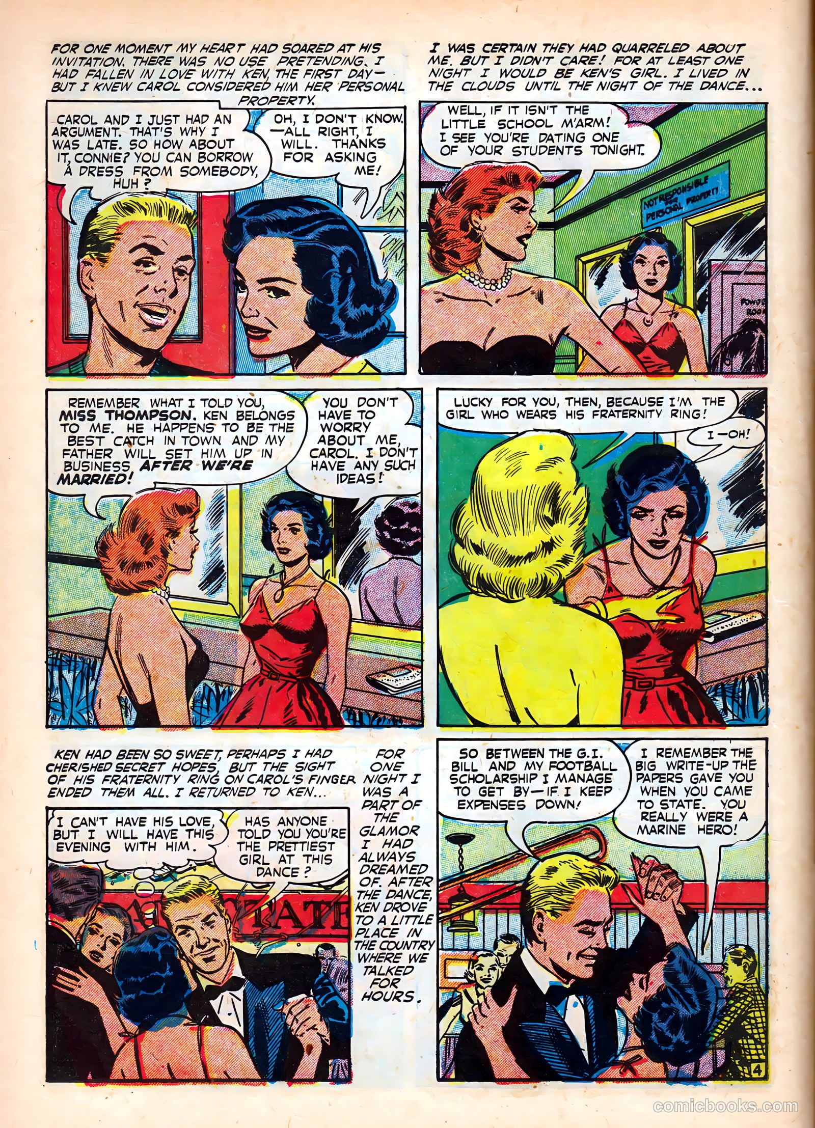 Cinderella Love #5 (1951) — page 6 of 36