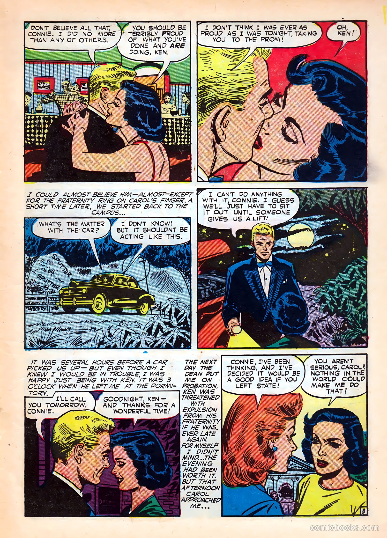 Cinderella Love #5 (1951) — page 7 of 36
