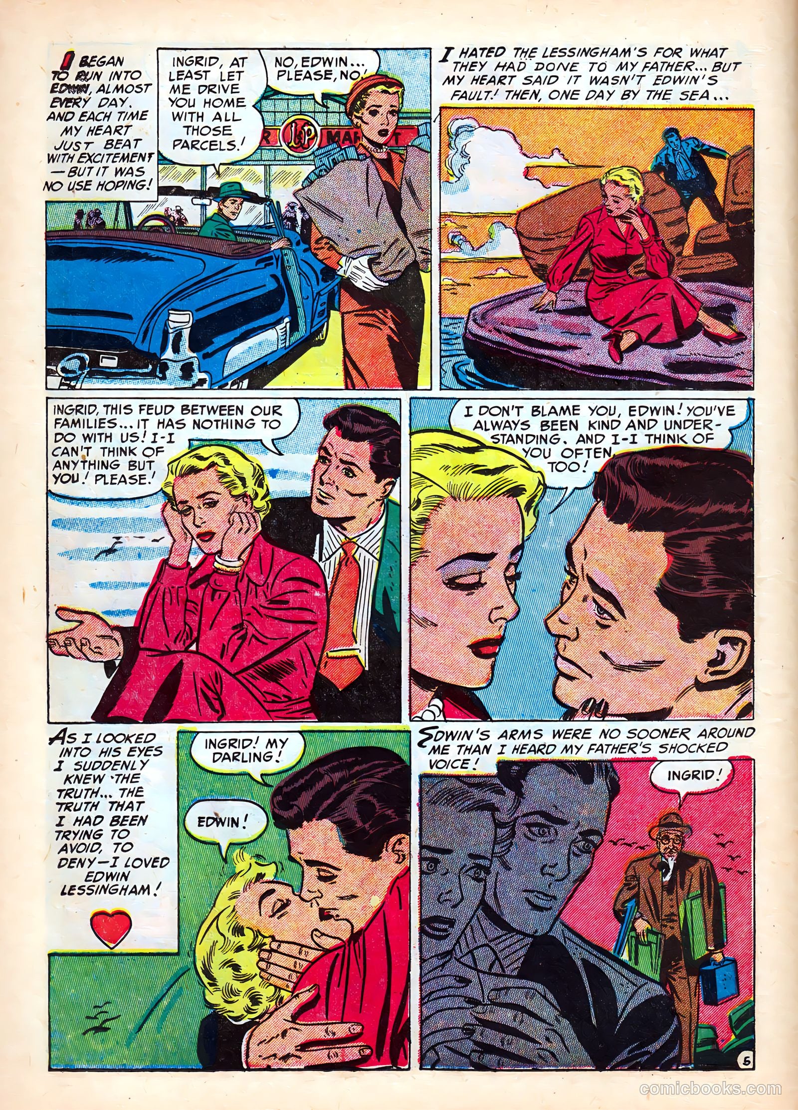 Cinderella Love #5 (1951) — page 14 of 36