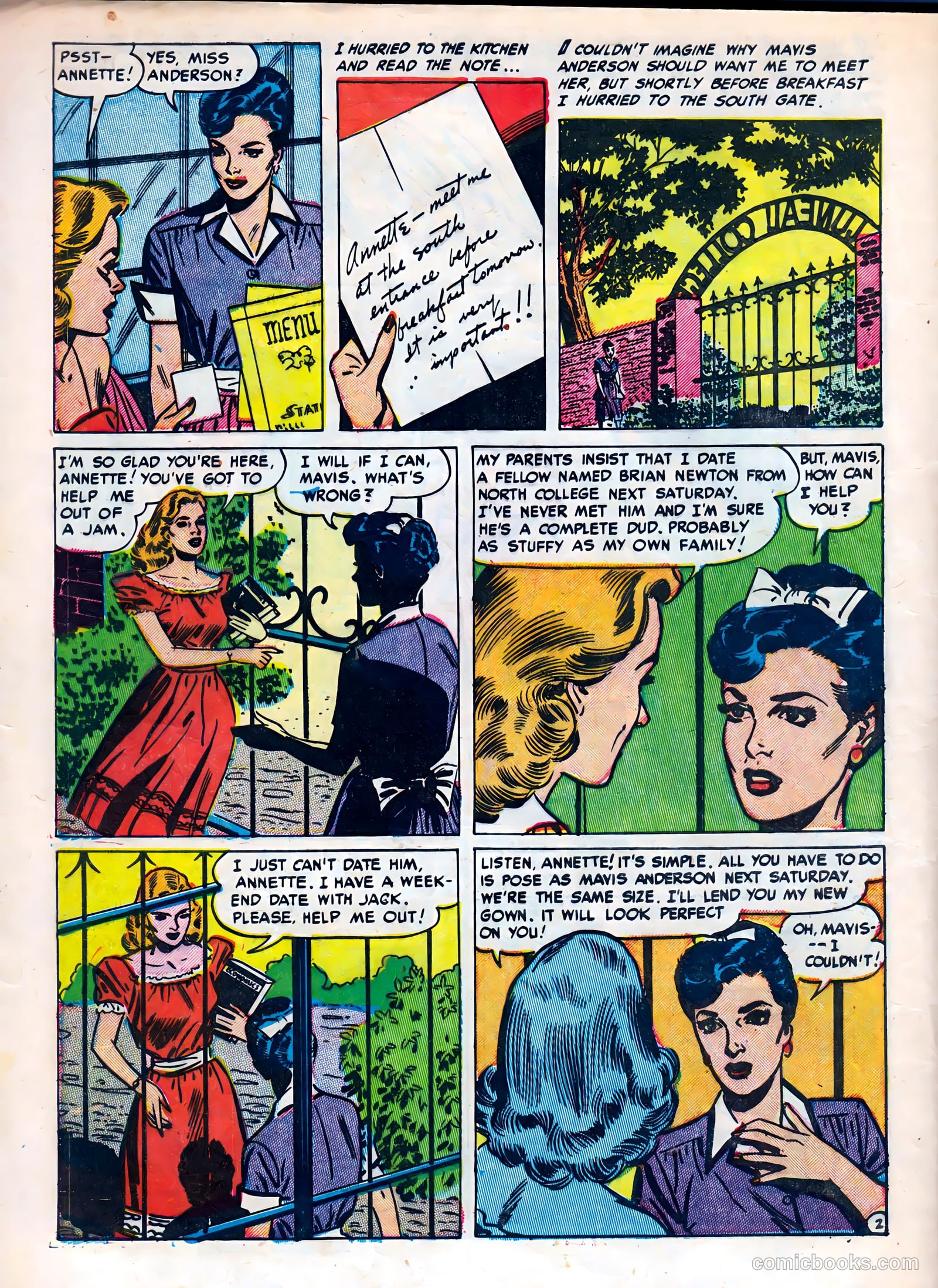 Cinderella Love #6 (1952) — page 4 of 36