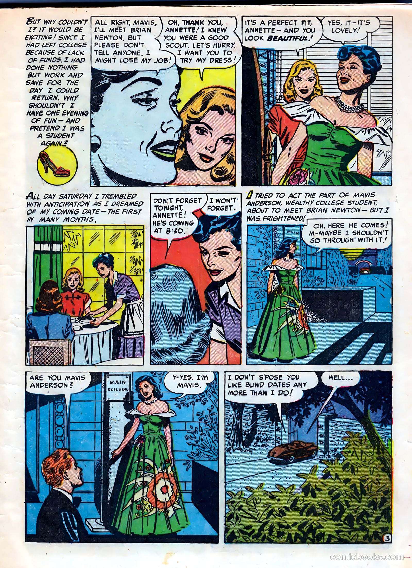 Cinderella Love #6 (1952) — page 5 of 36