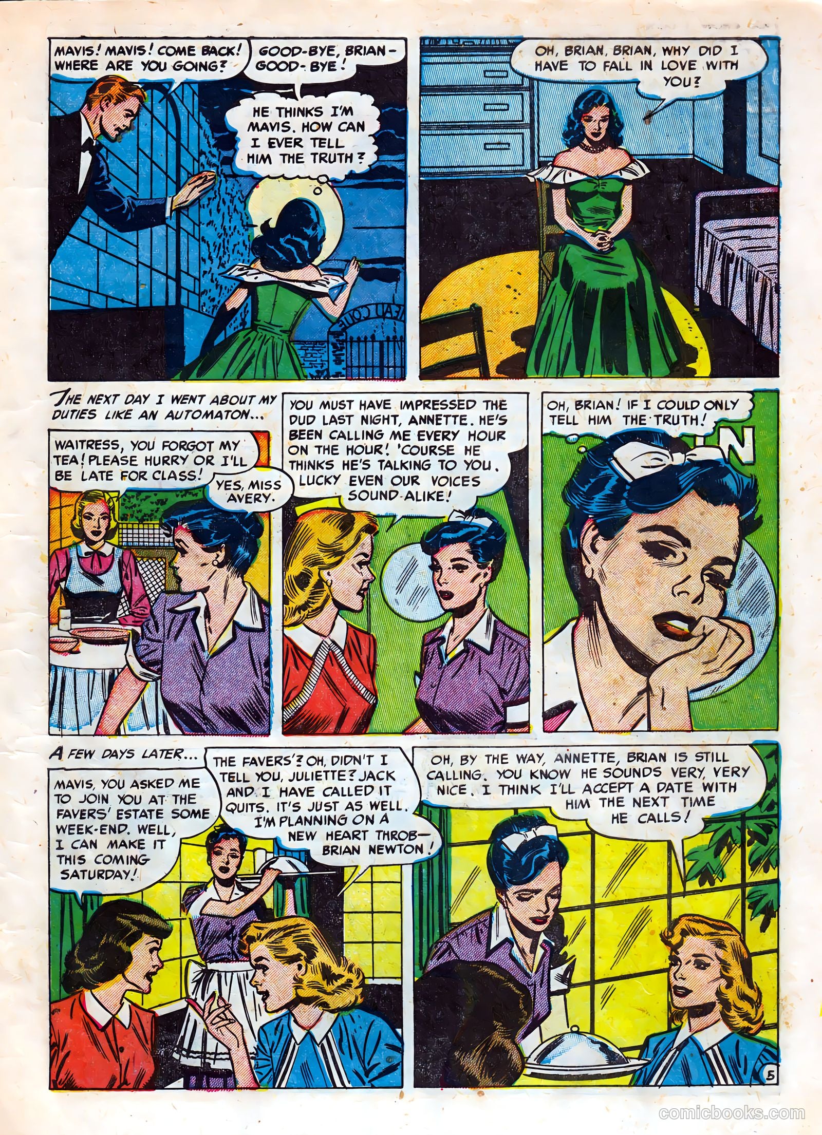 Cinderella Love #6 (1952) — page 7 of 36