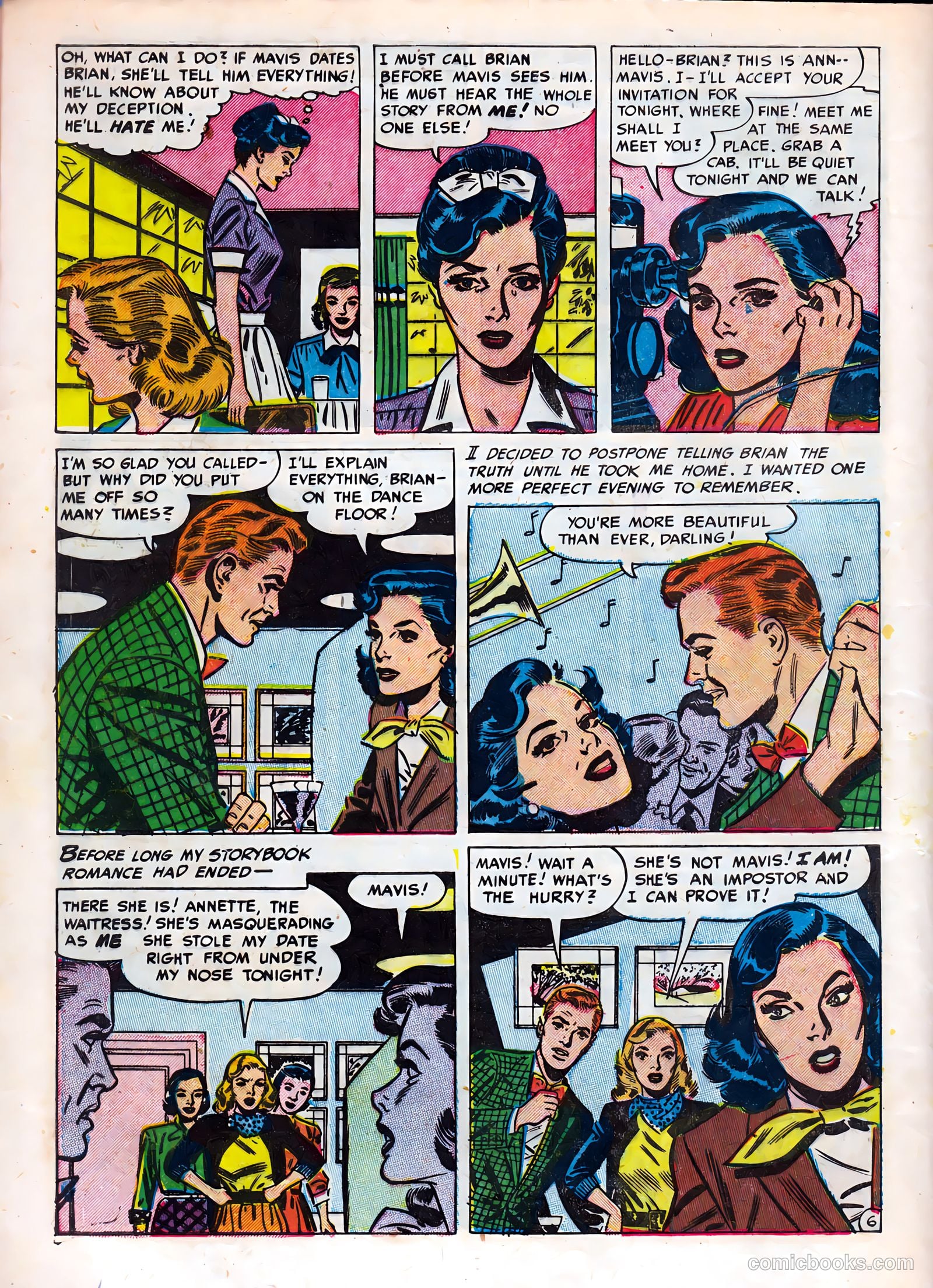 Cinderella Love #6 (1952) — page 8 of 36