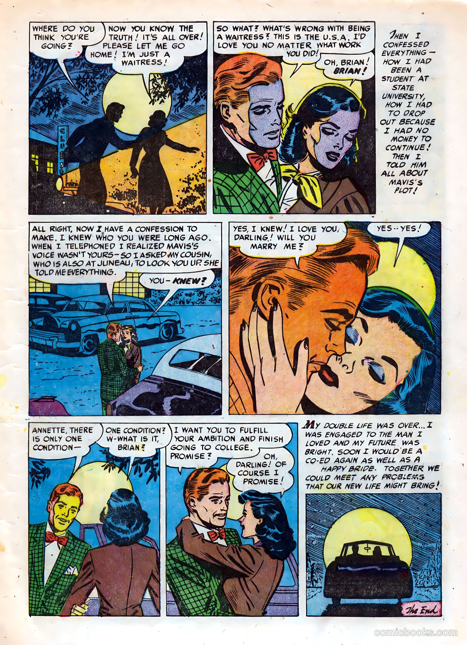 Cinderella Love #6 (1952) — page 9 of 36
