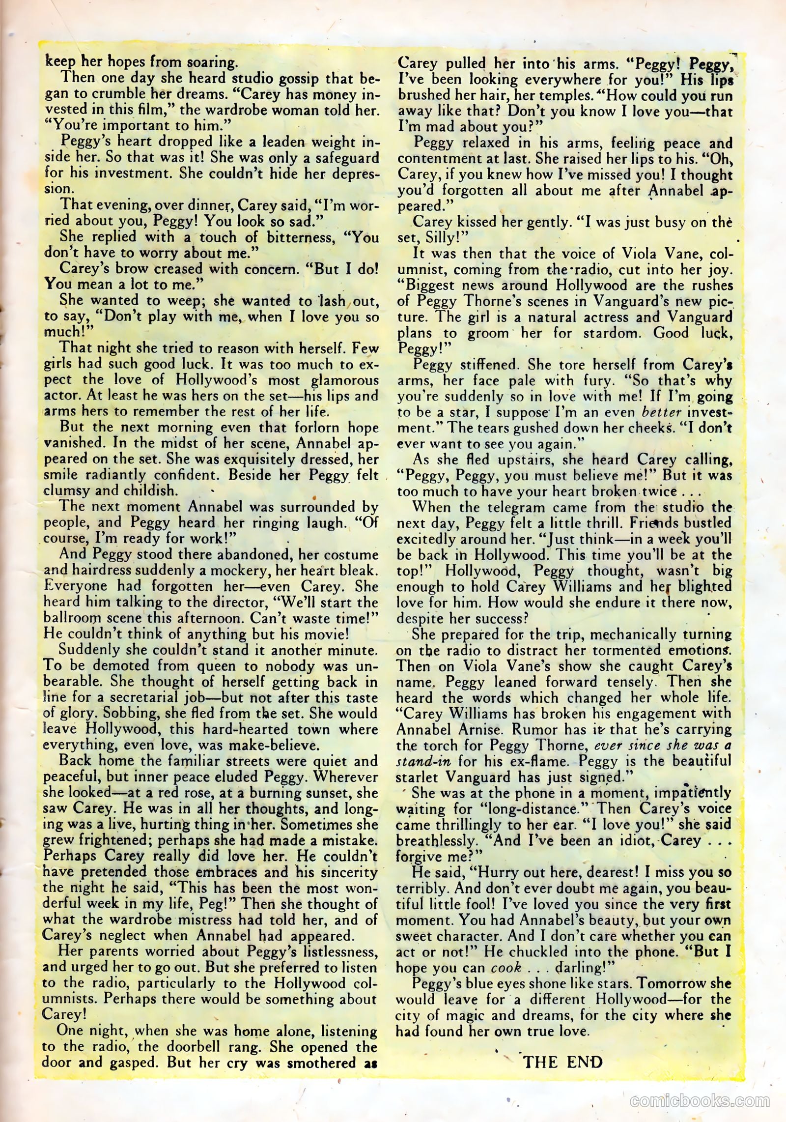 Cinderella Love #6 (1952) — page 21 of 36