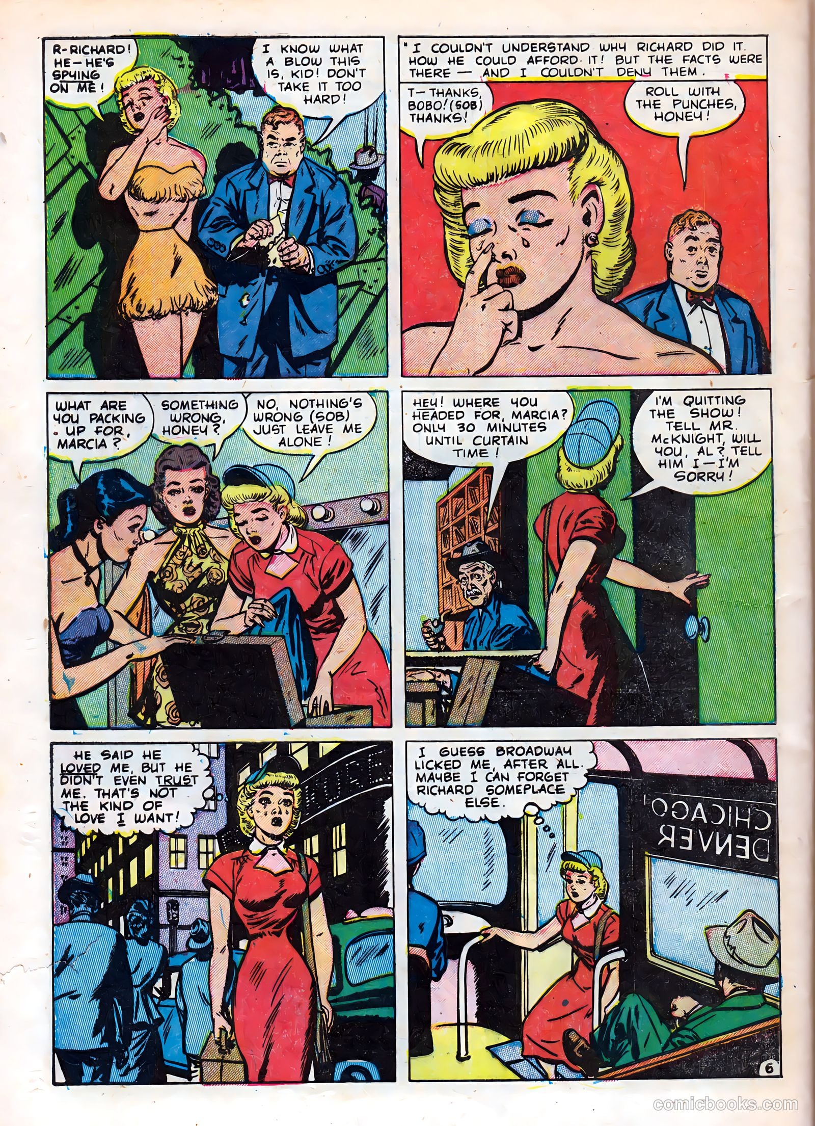 Cinderella Love #6 (1952) — page 28 of 36